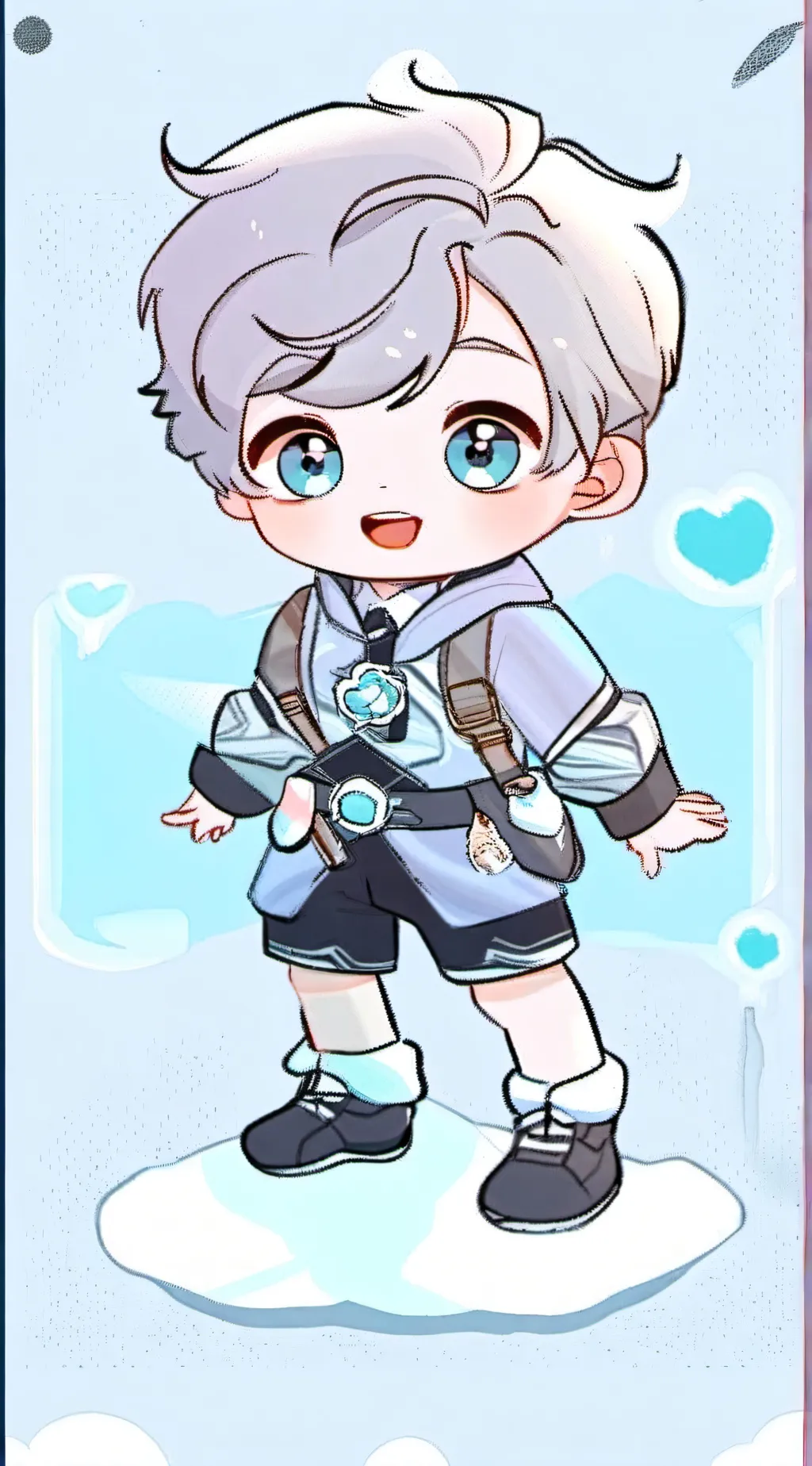 ai character: ultimate rizzler  background