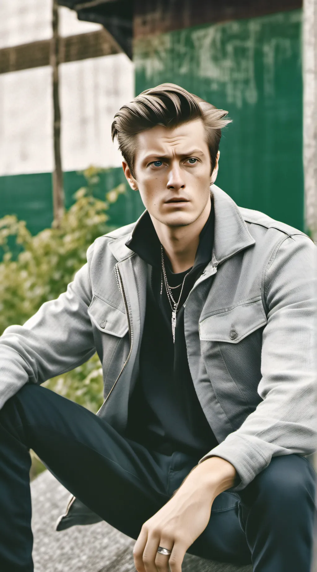 ai character: Chris background