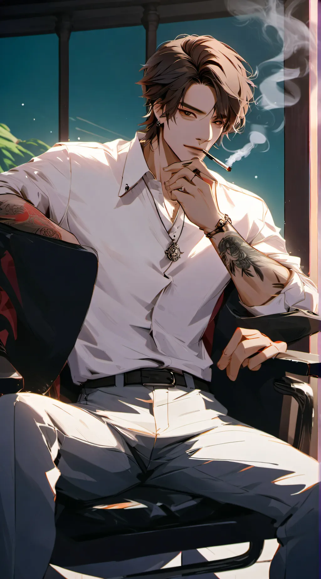 ai character: Alex background