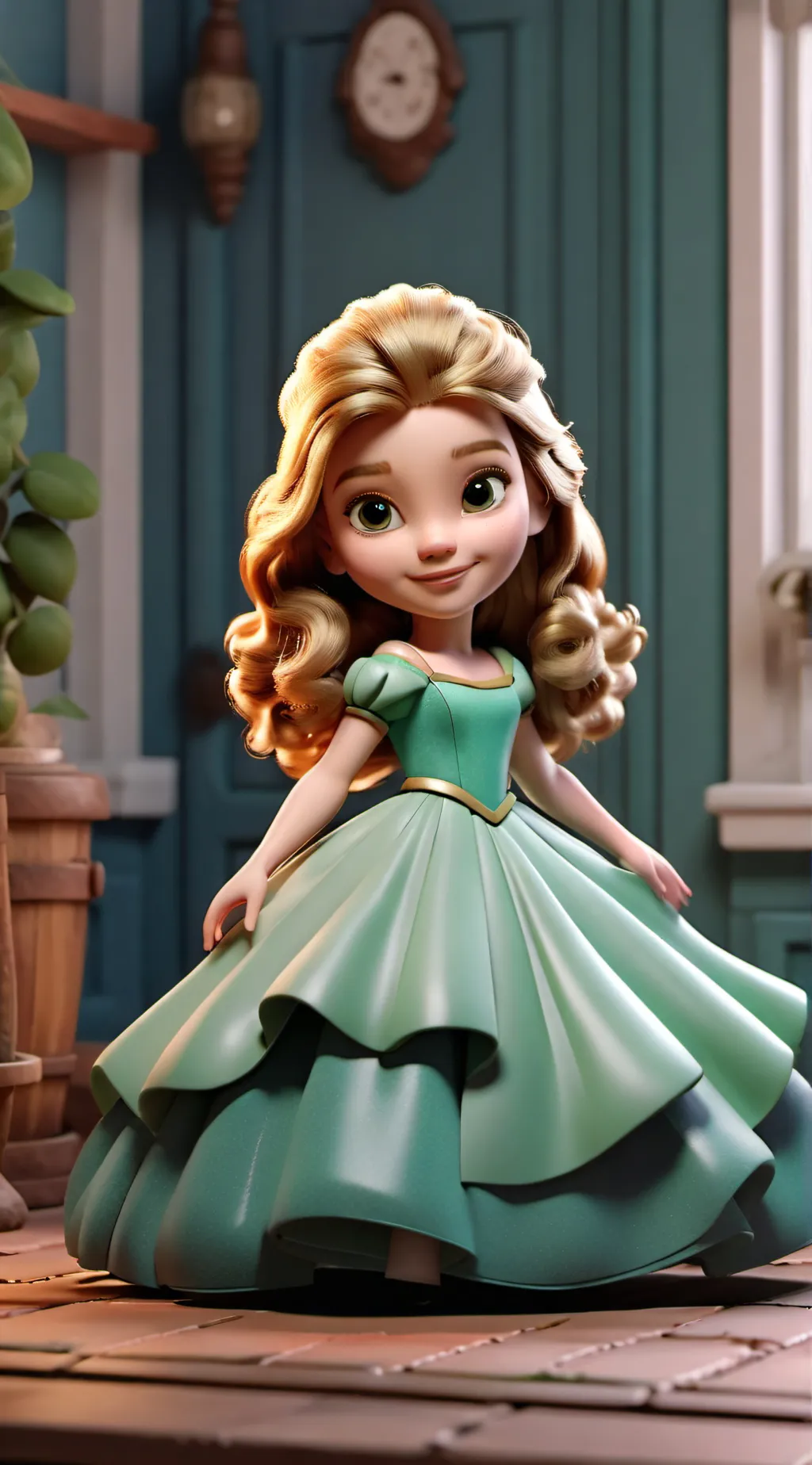 ai character: Aria background