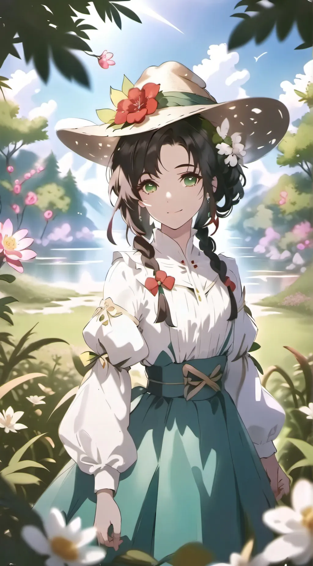 ai character: evian background