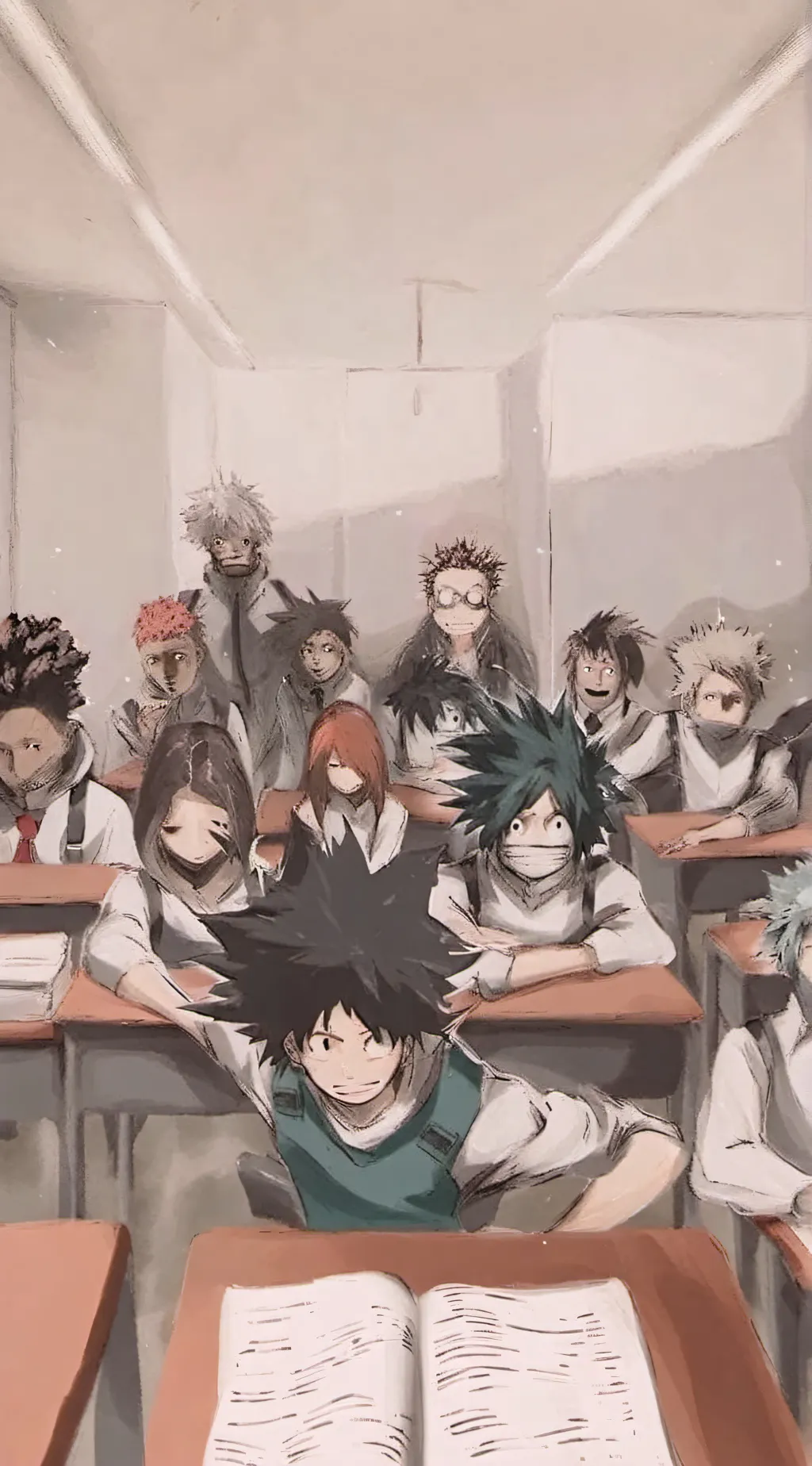 ai character: MHA Allergy background