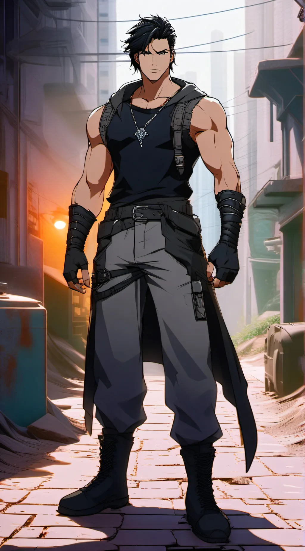 ai character: Iroh Hidaka background