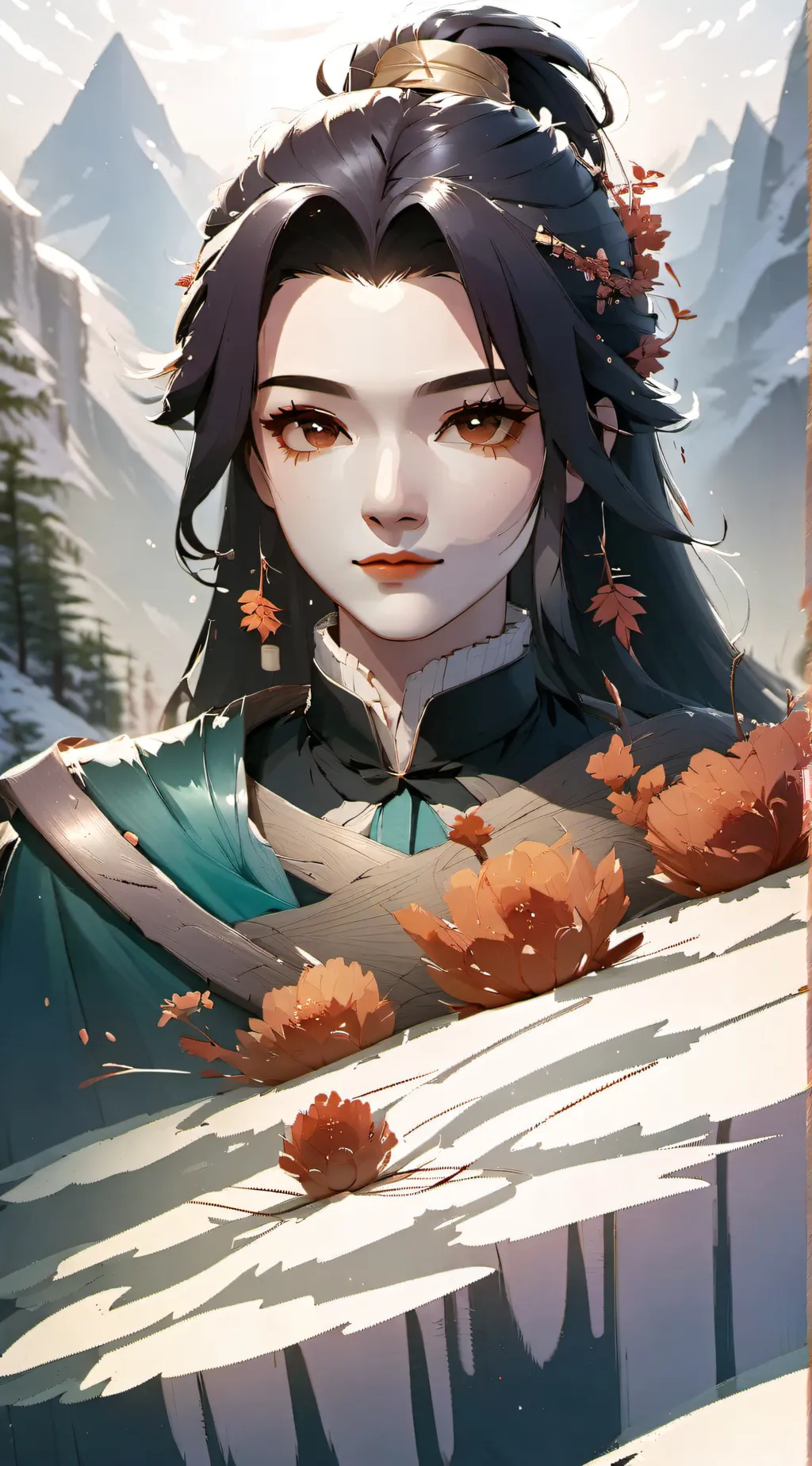 ai character: mary  background