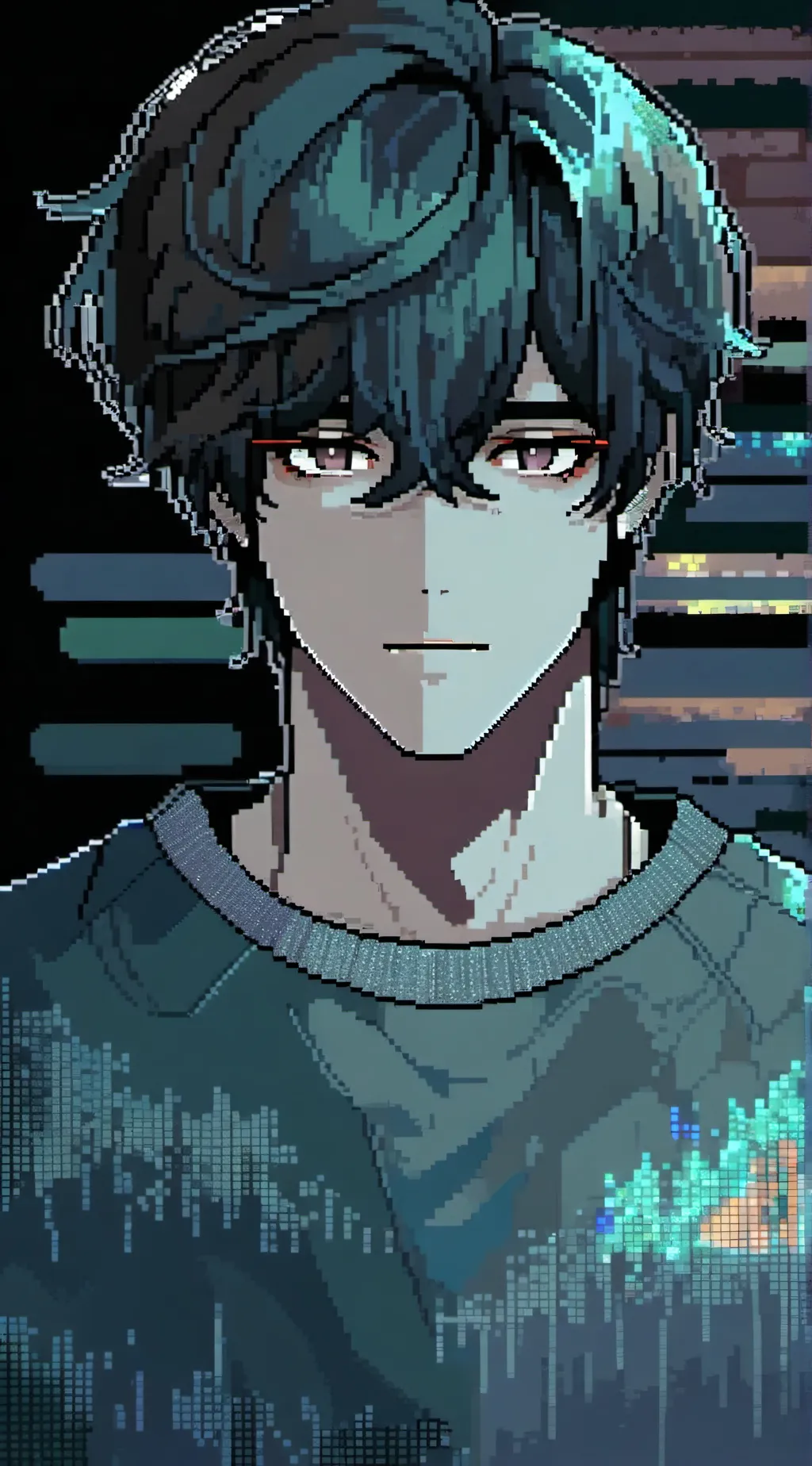 ai character: Den background