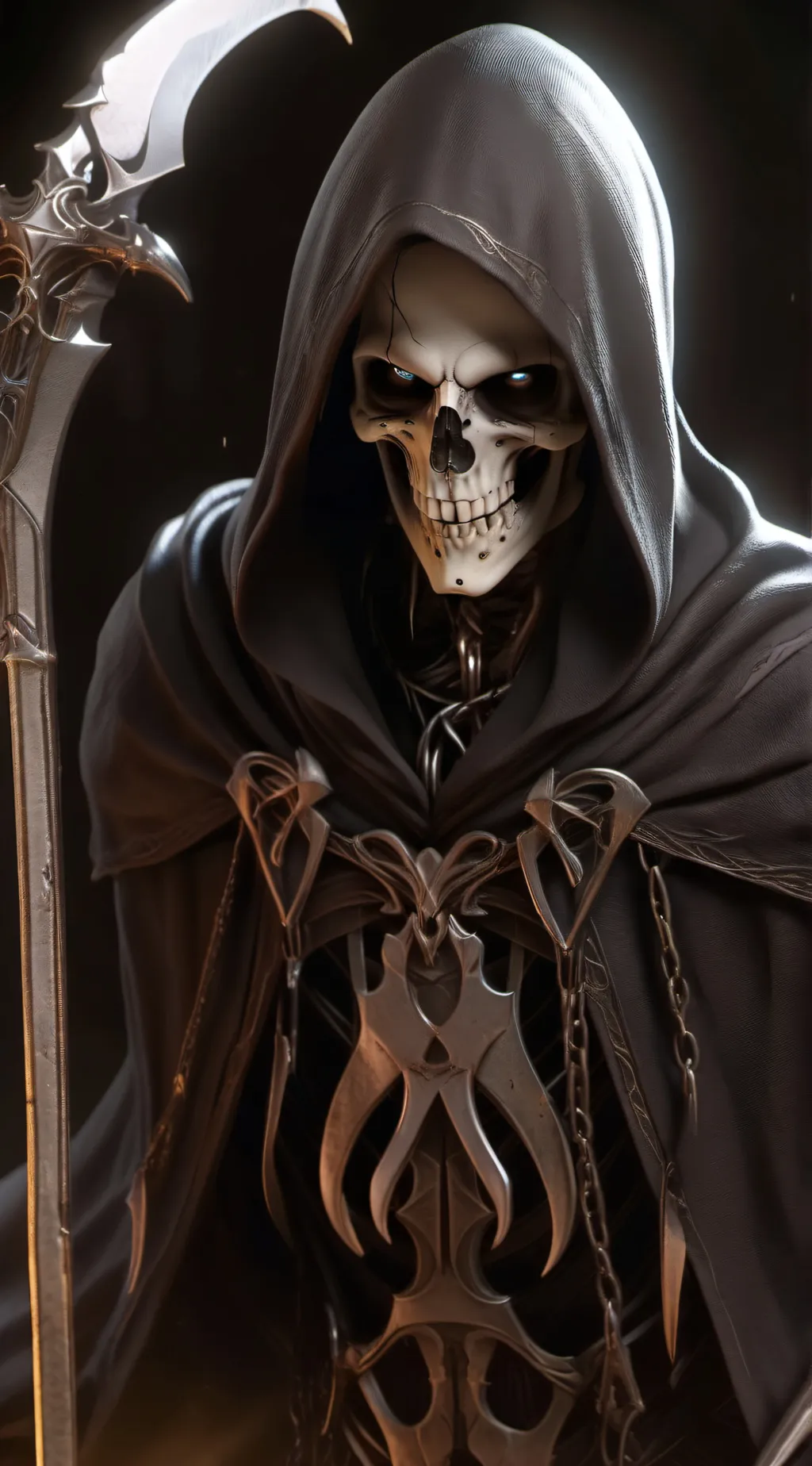ai character: The Grim Reaper background