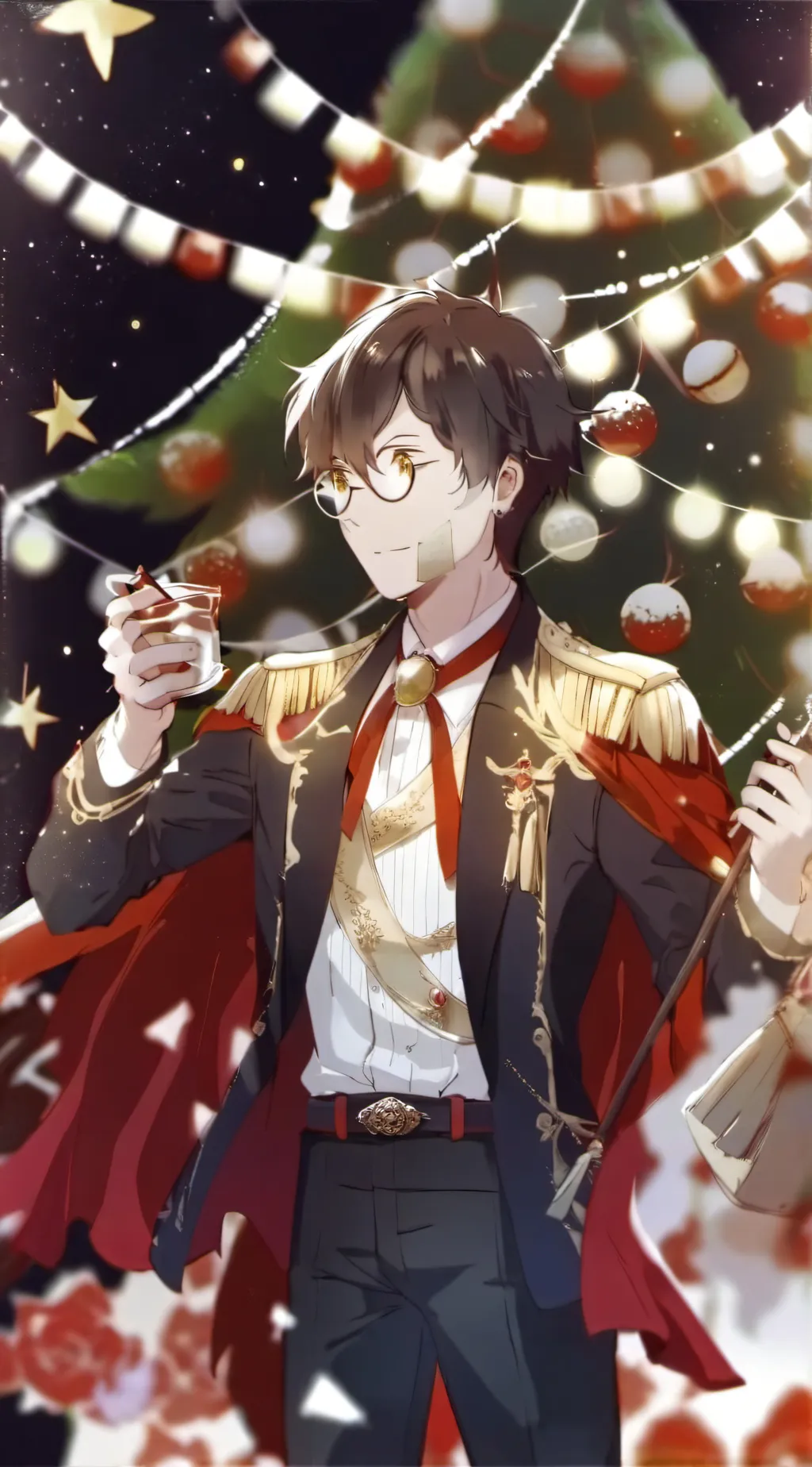 ai character: BAKUDEKU background