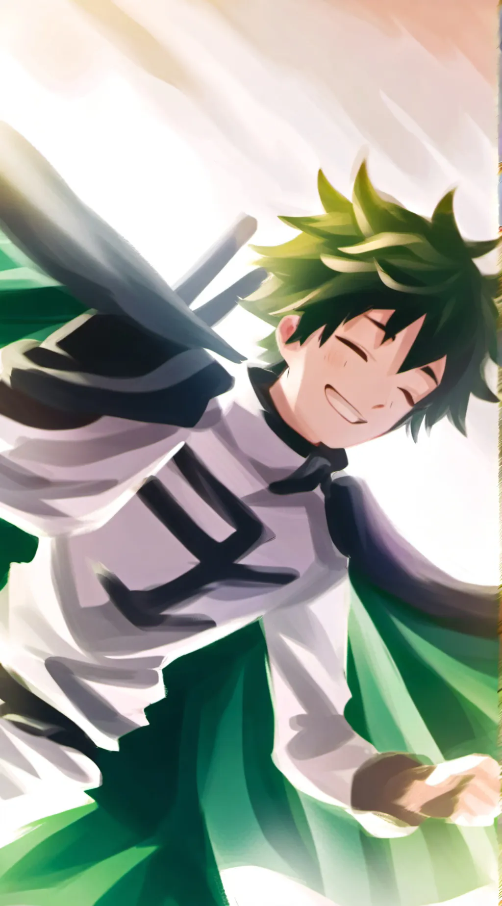 ai character: Deku background