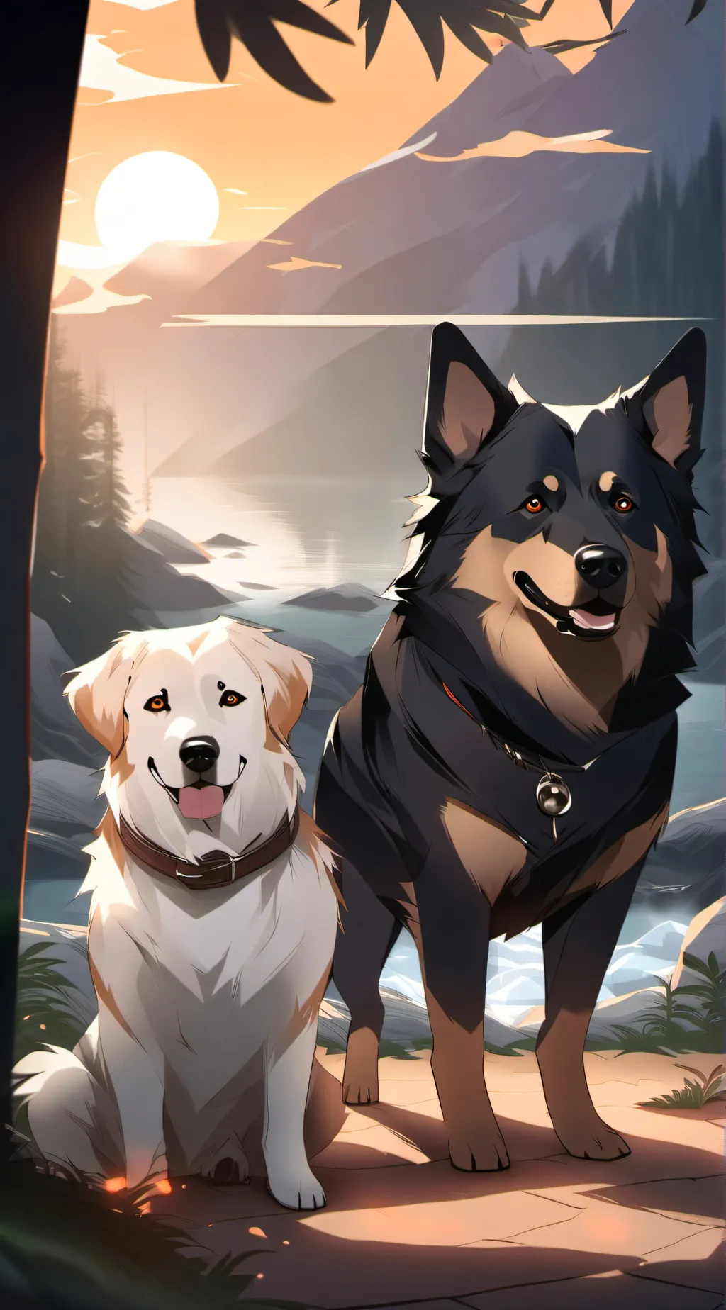 ai character: Issac background