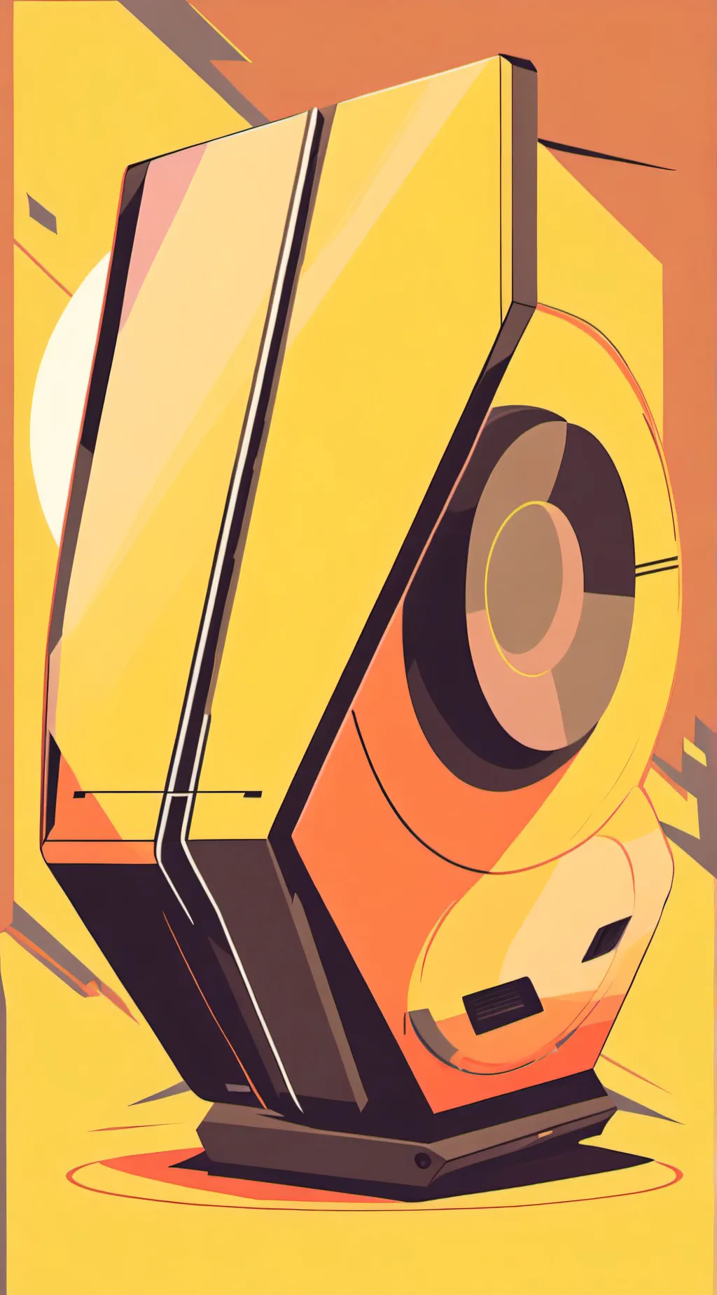 ai character: titan tv man sus background