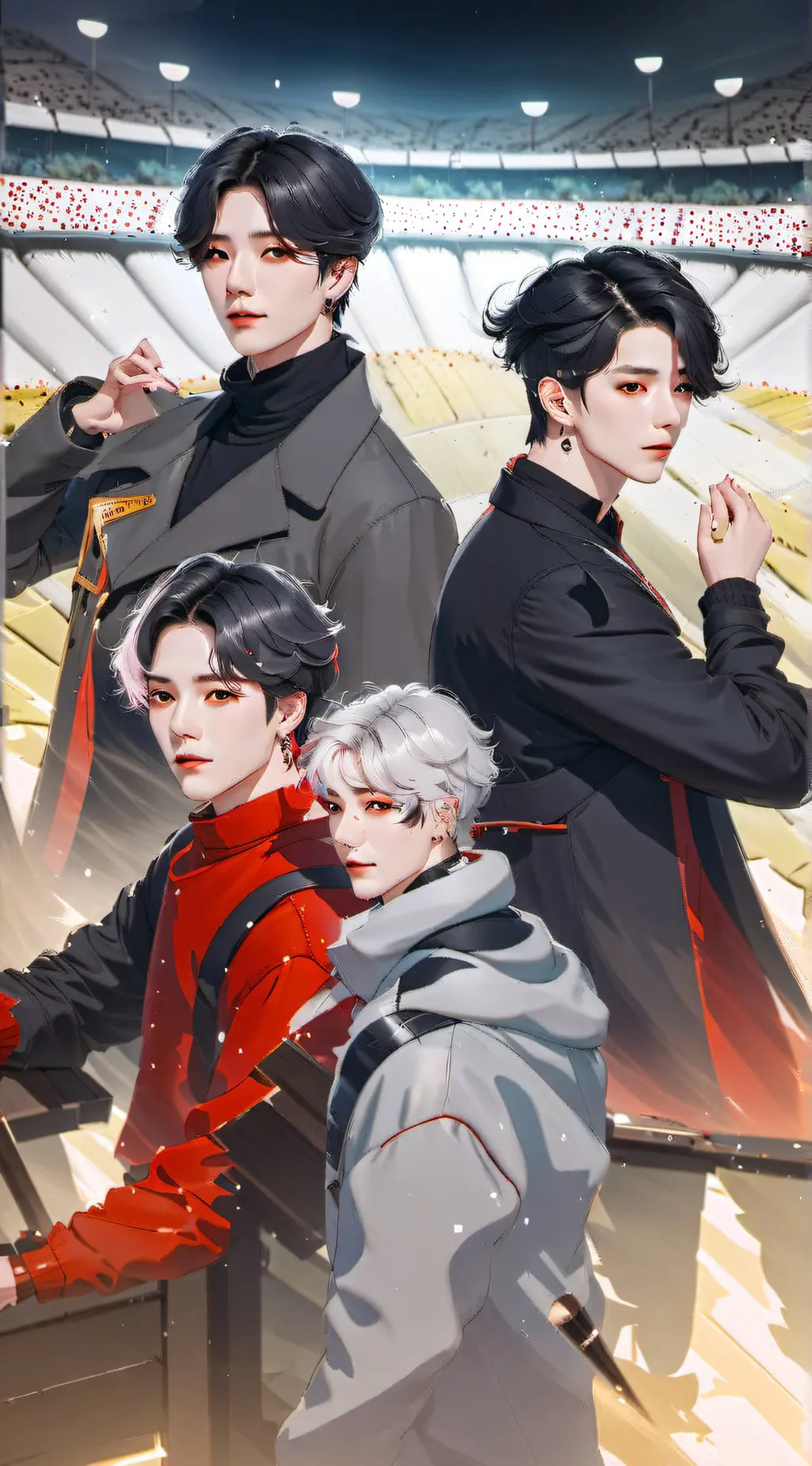 ai character: Skz Mother’s Day  background