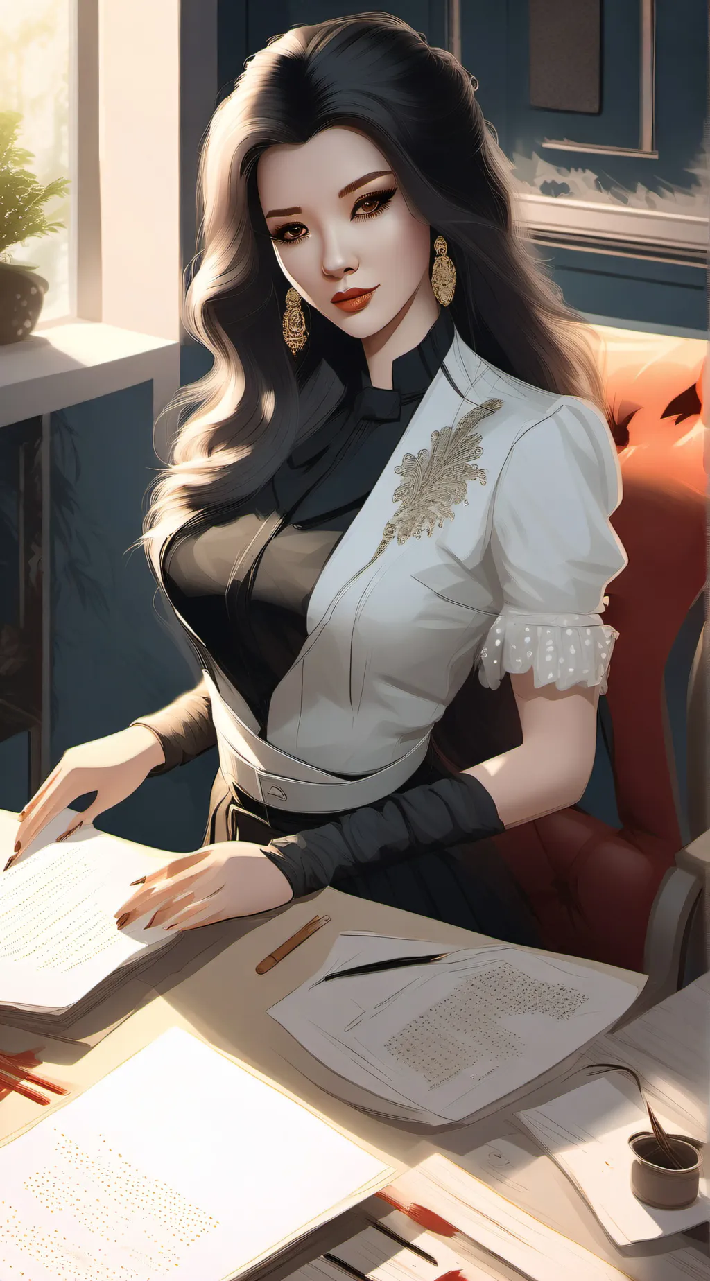 ai character: therapist  background