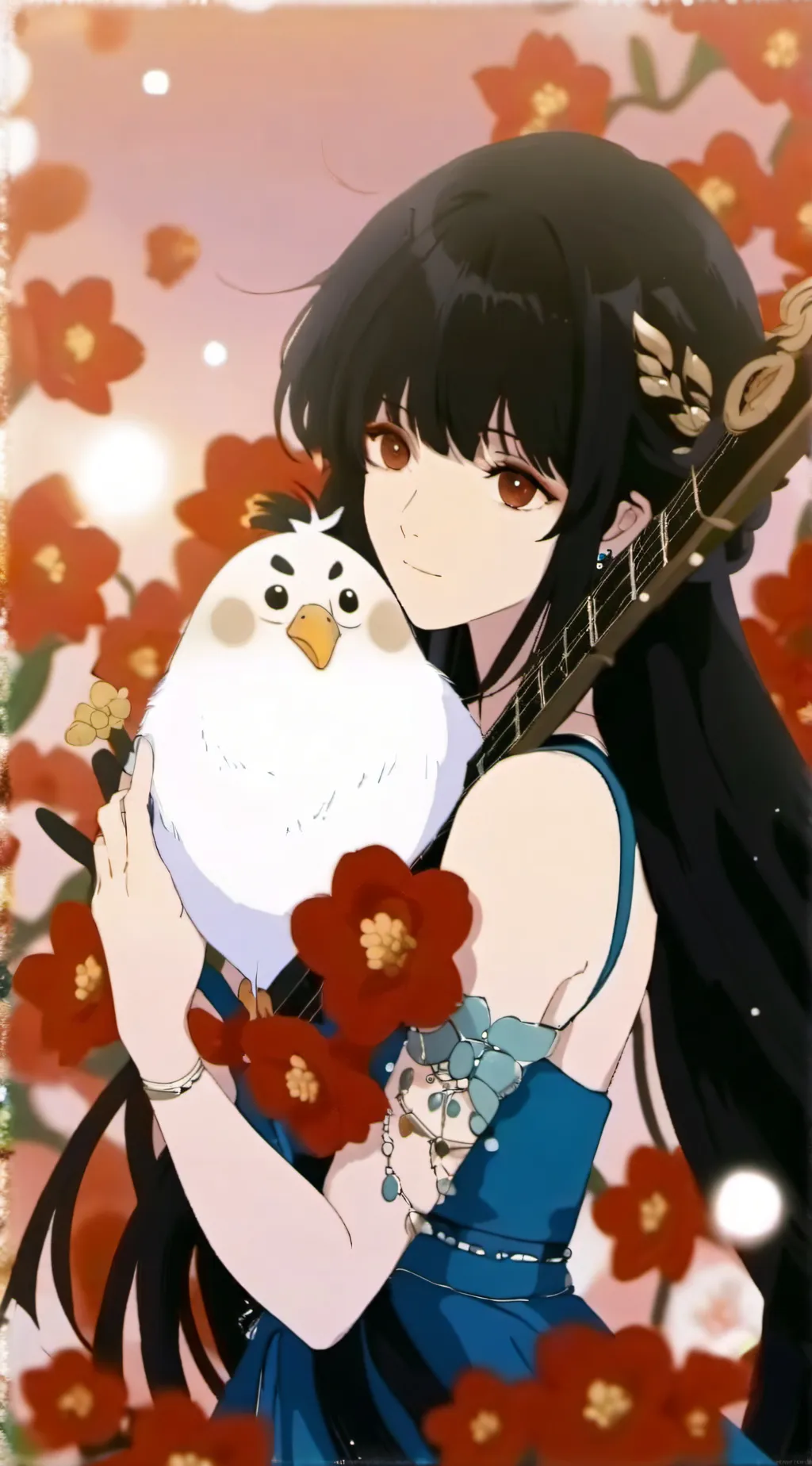 ai character: Daki  background