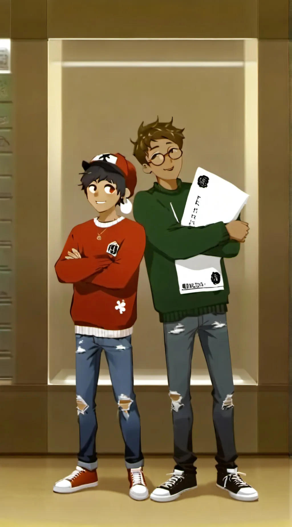 ai character: me and Lars background