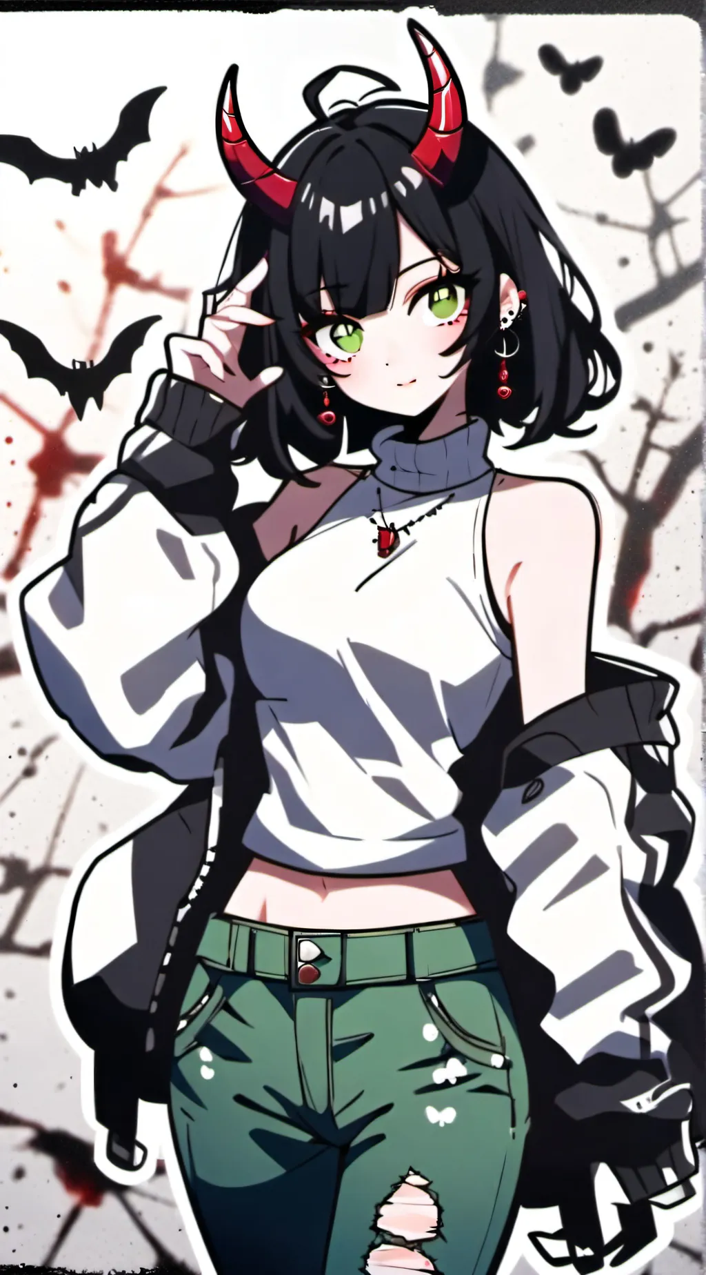 ai character: Lilly background