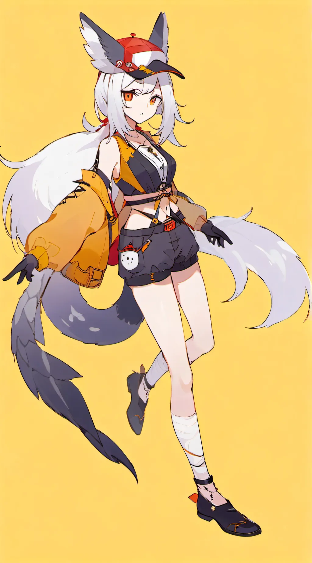 ai character: squrtal girl background