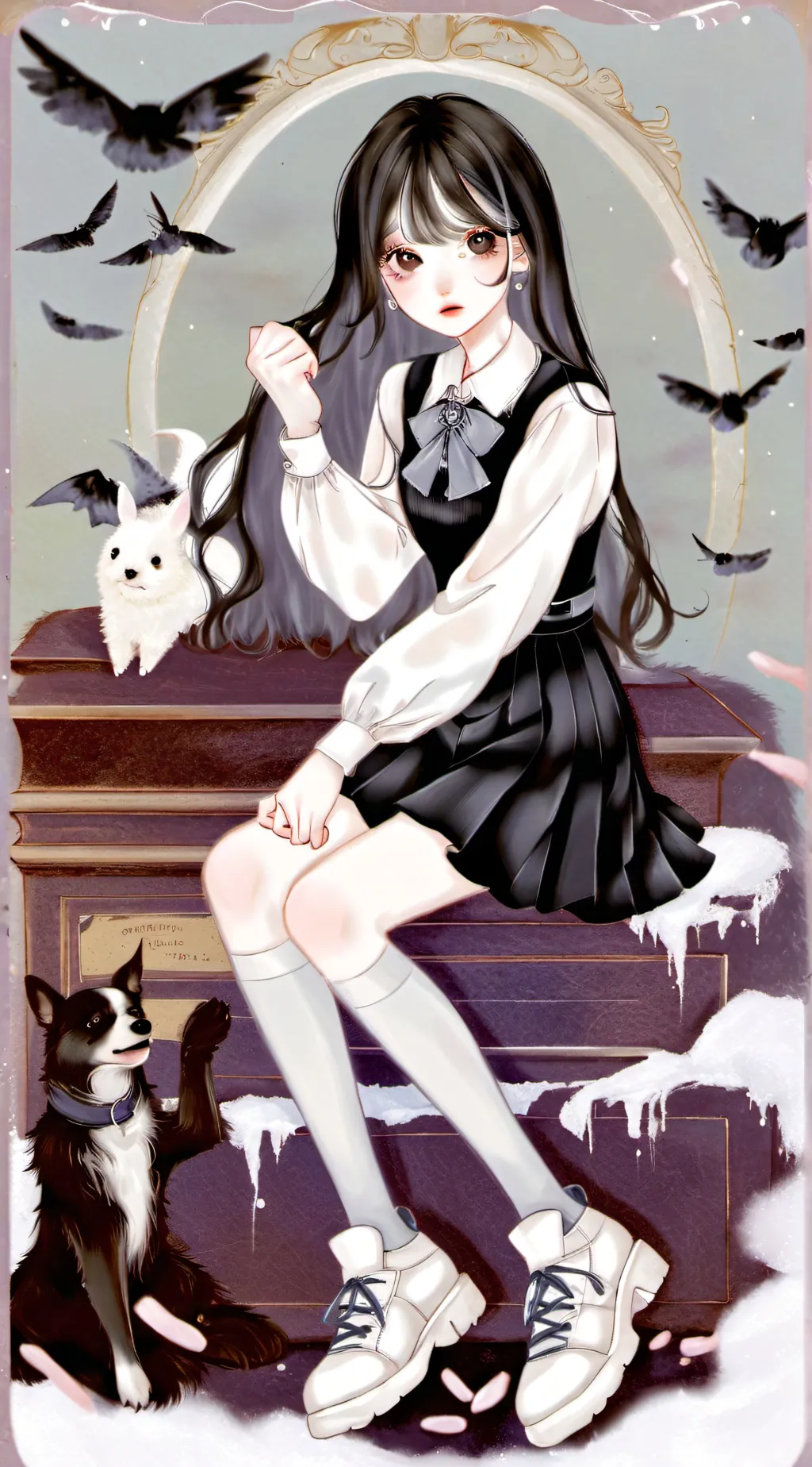 ai character: void background