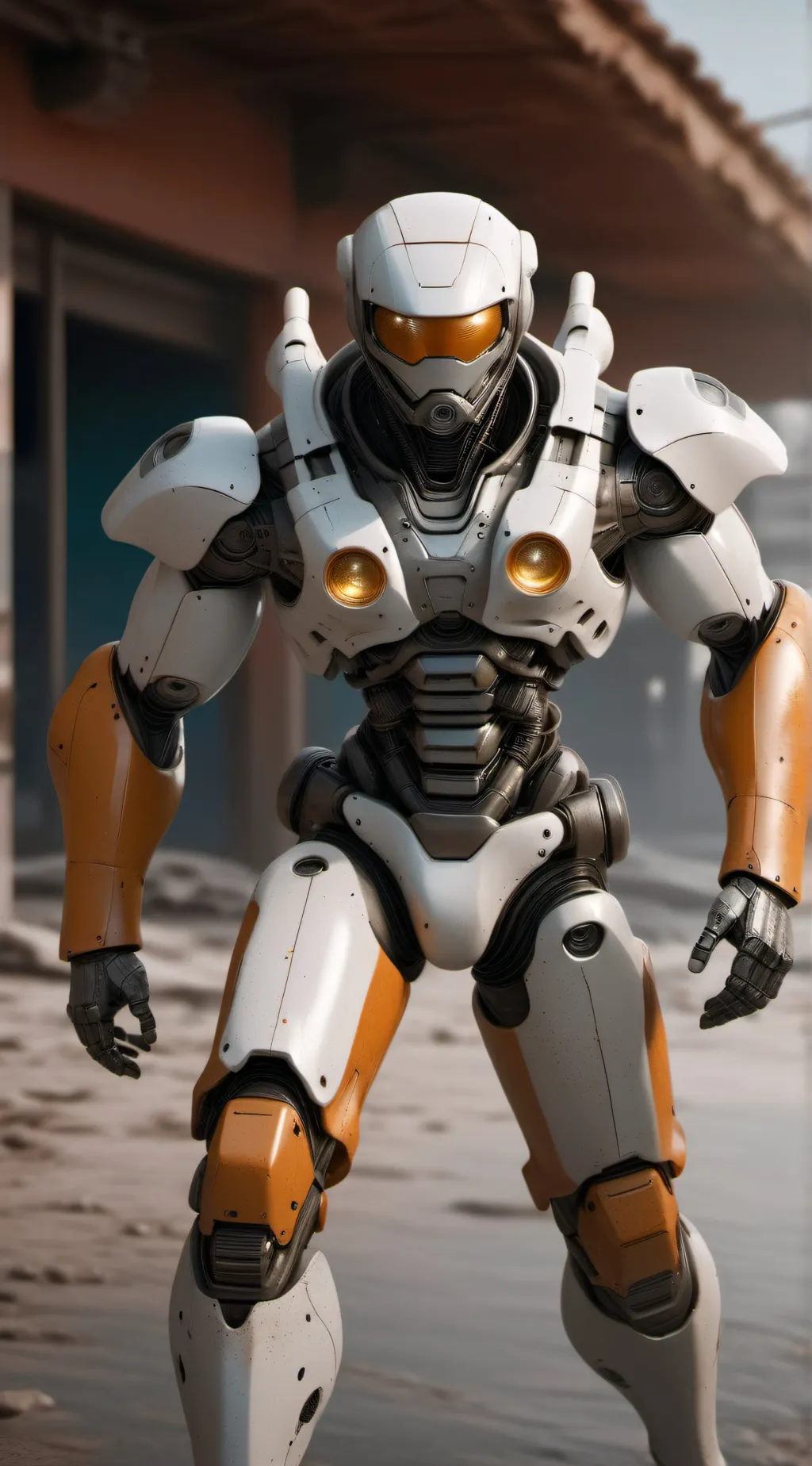 ai character: Robot background