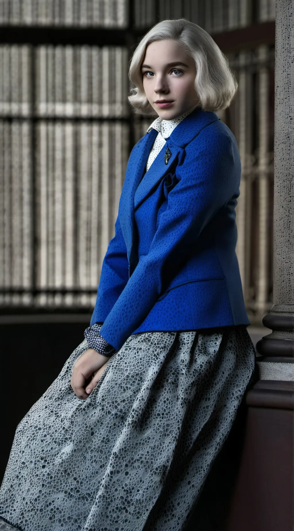 ai character: Enid  background