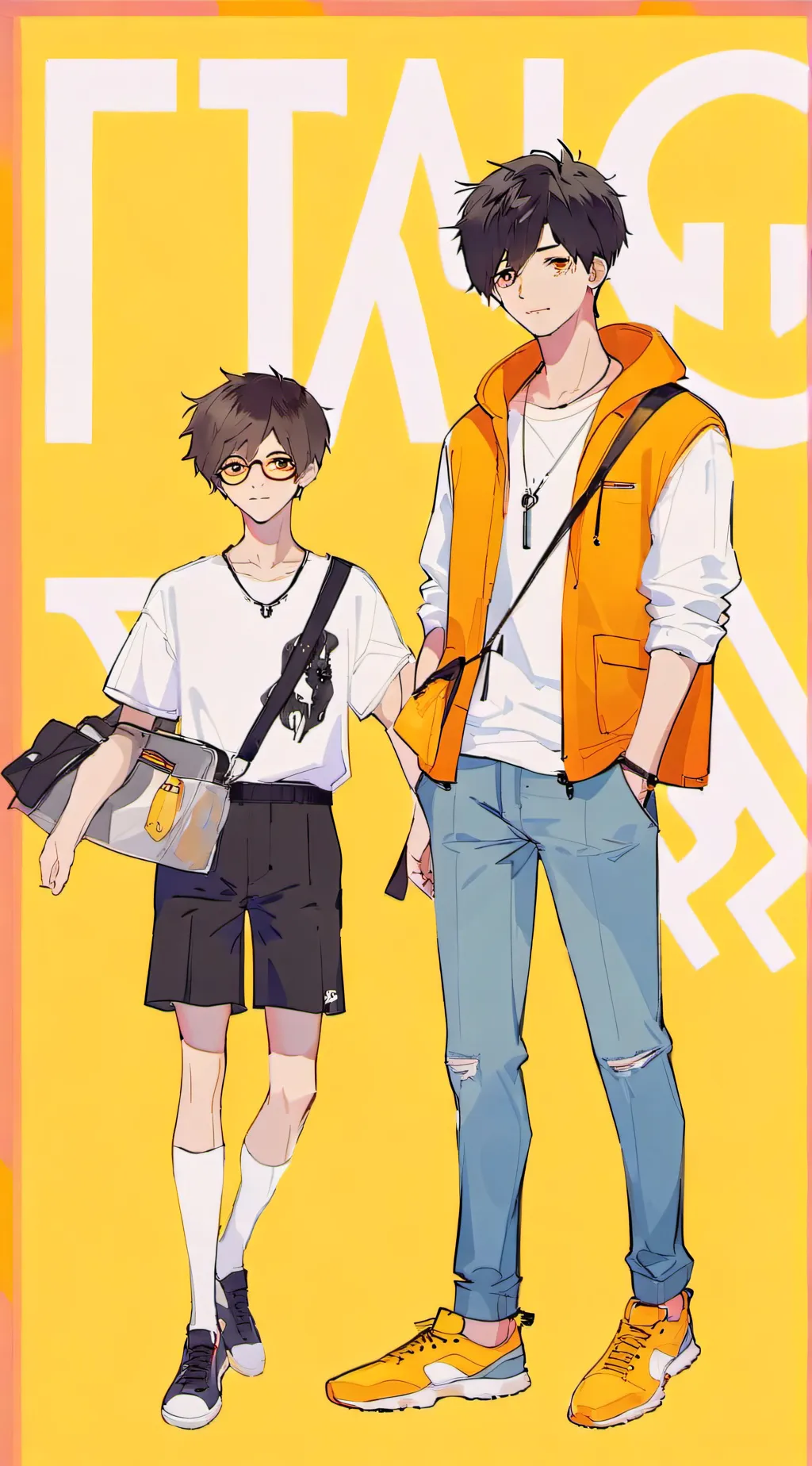 ai character: bscon x slender😝 background