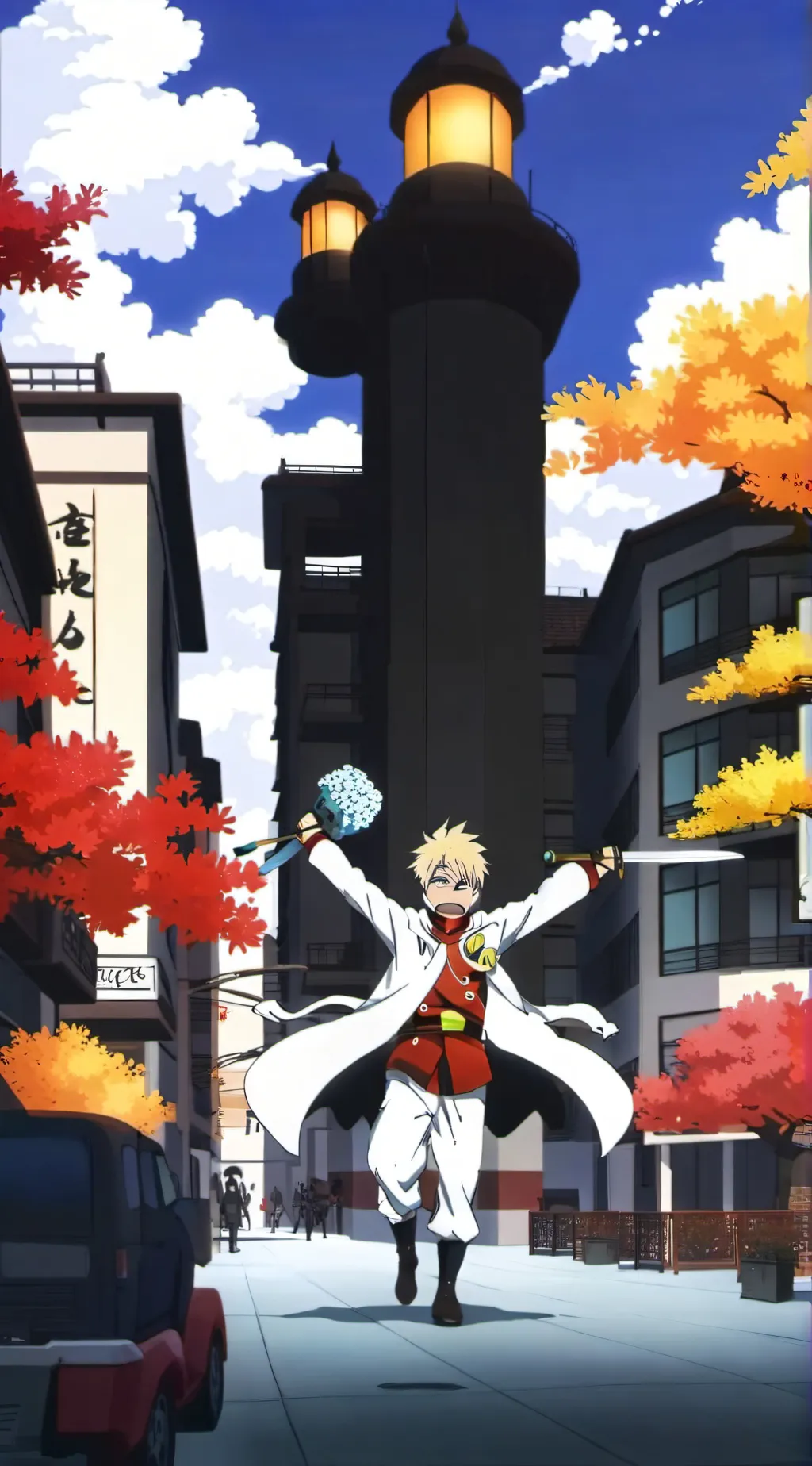 ai character: Bakugo background