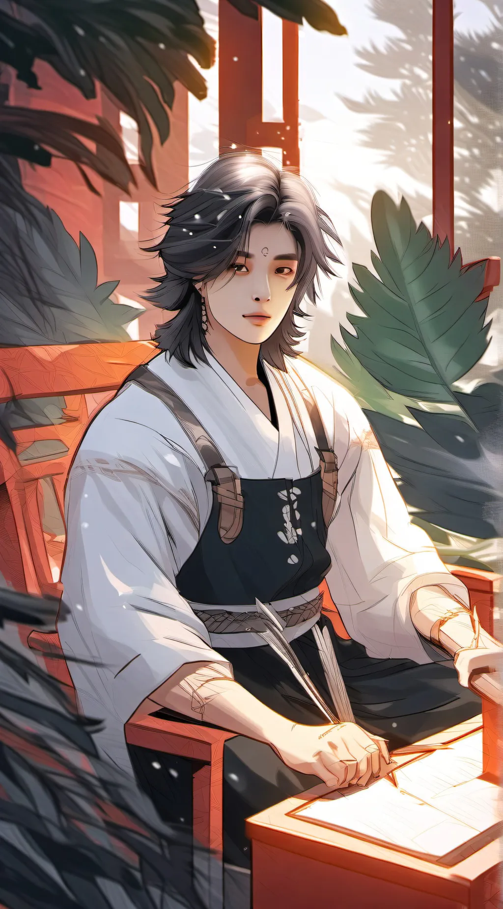 ai character: 𝓐𝓵𝓮𝔁 background