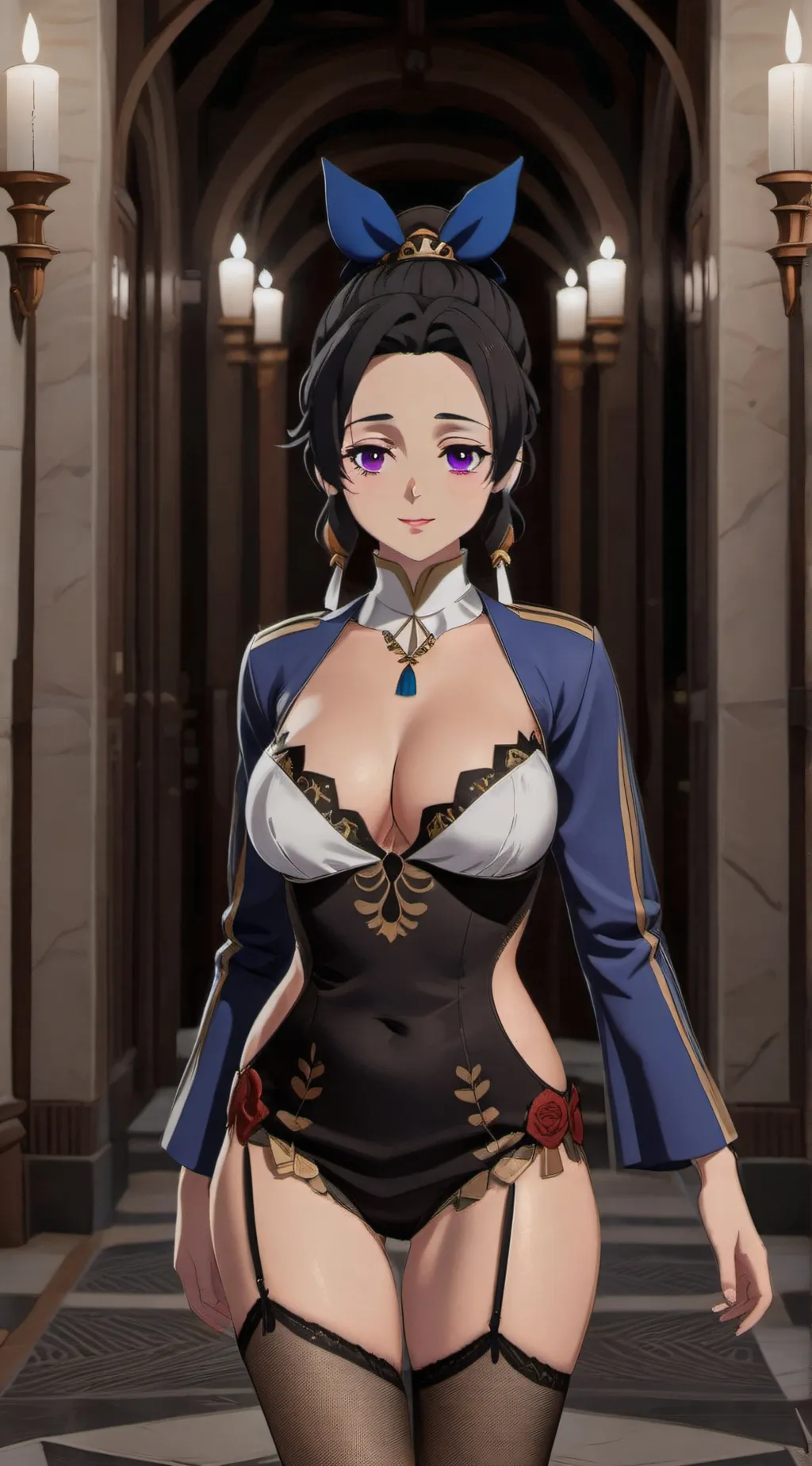 ai character: Ana demonio background