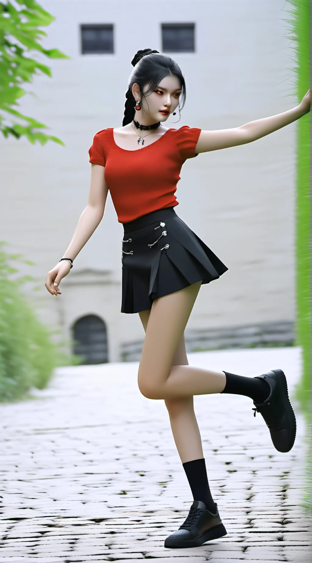 ai character: Hh (w/ val & my oc background