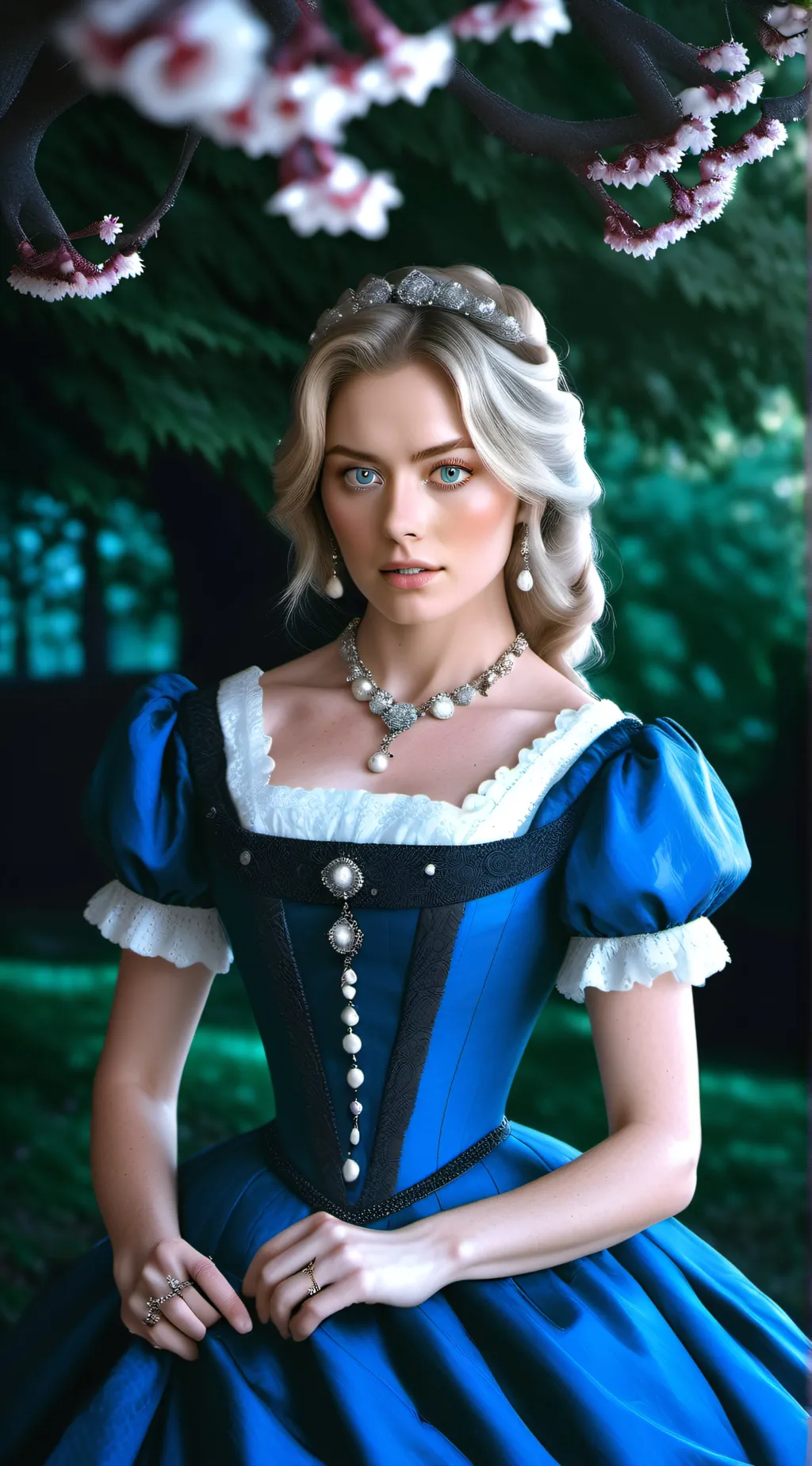 ai character: Lily Blackburn background