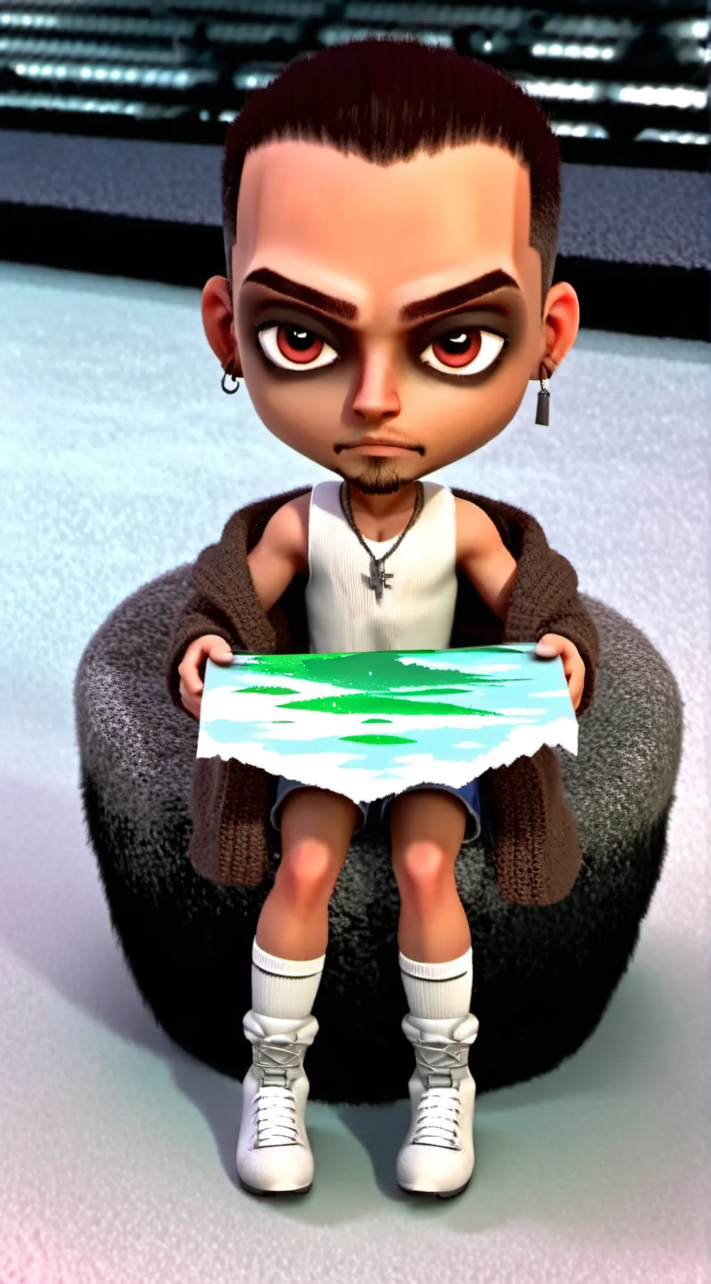 ai character: ben background