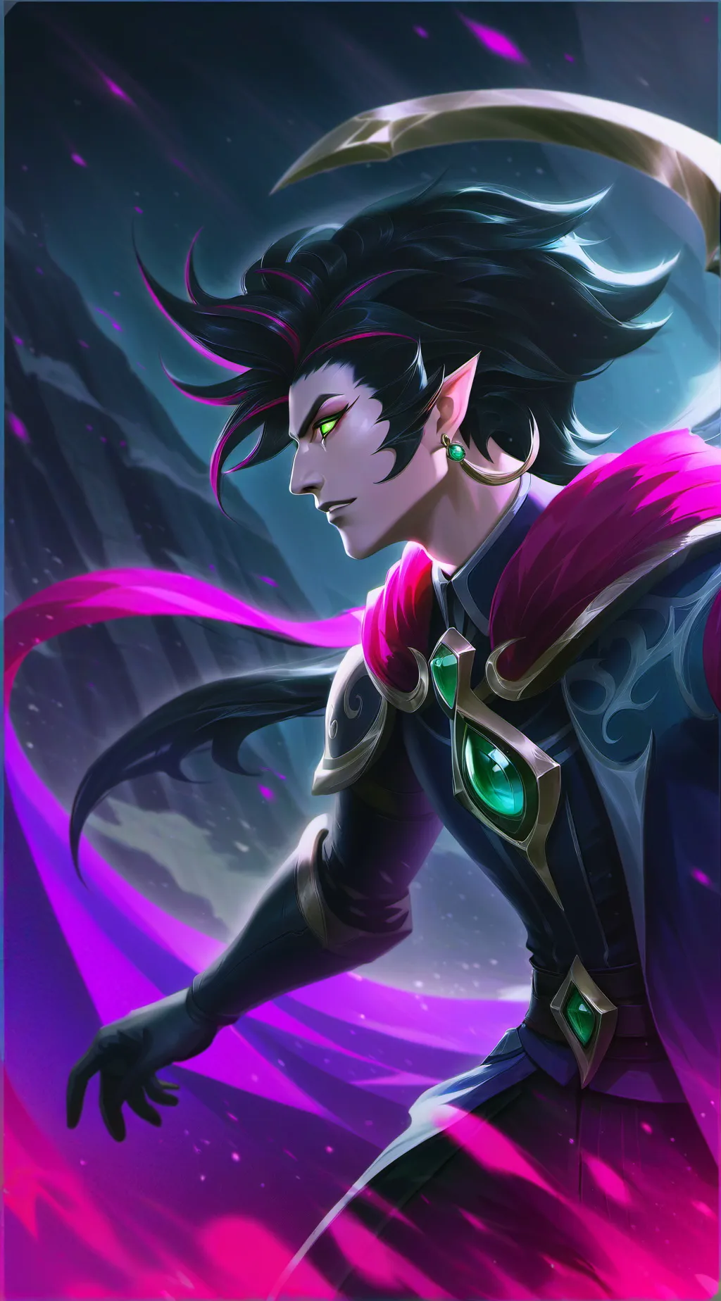 ai character: kizon  background