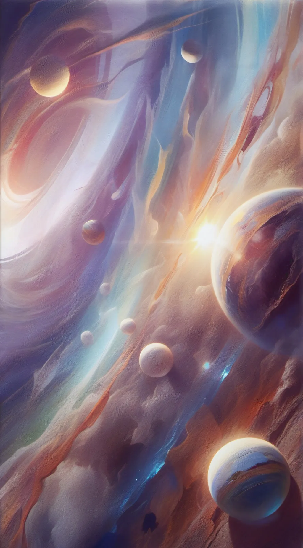 ai character: solar balls XD background