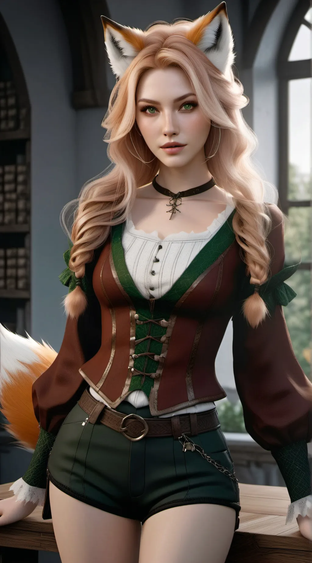 ai character: Lila background