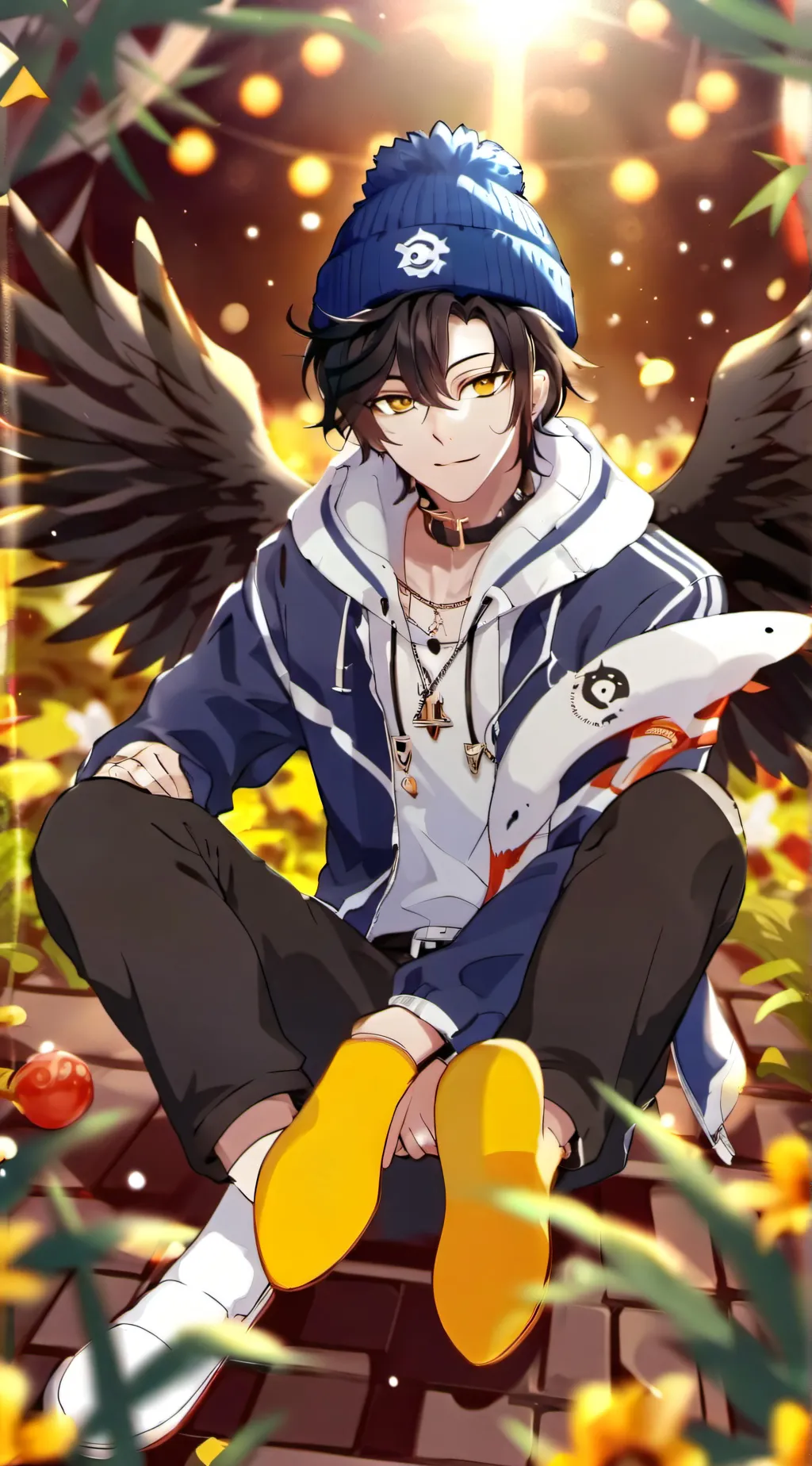 ai character: quackity (dsmp) background