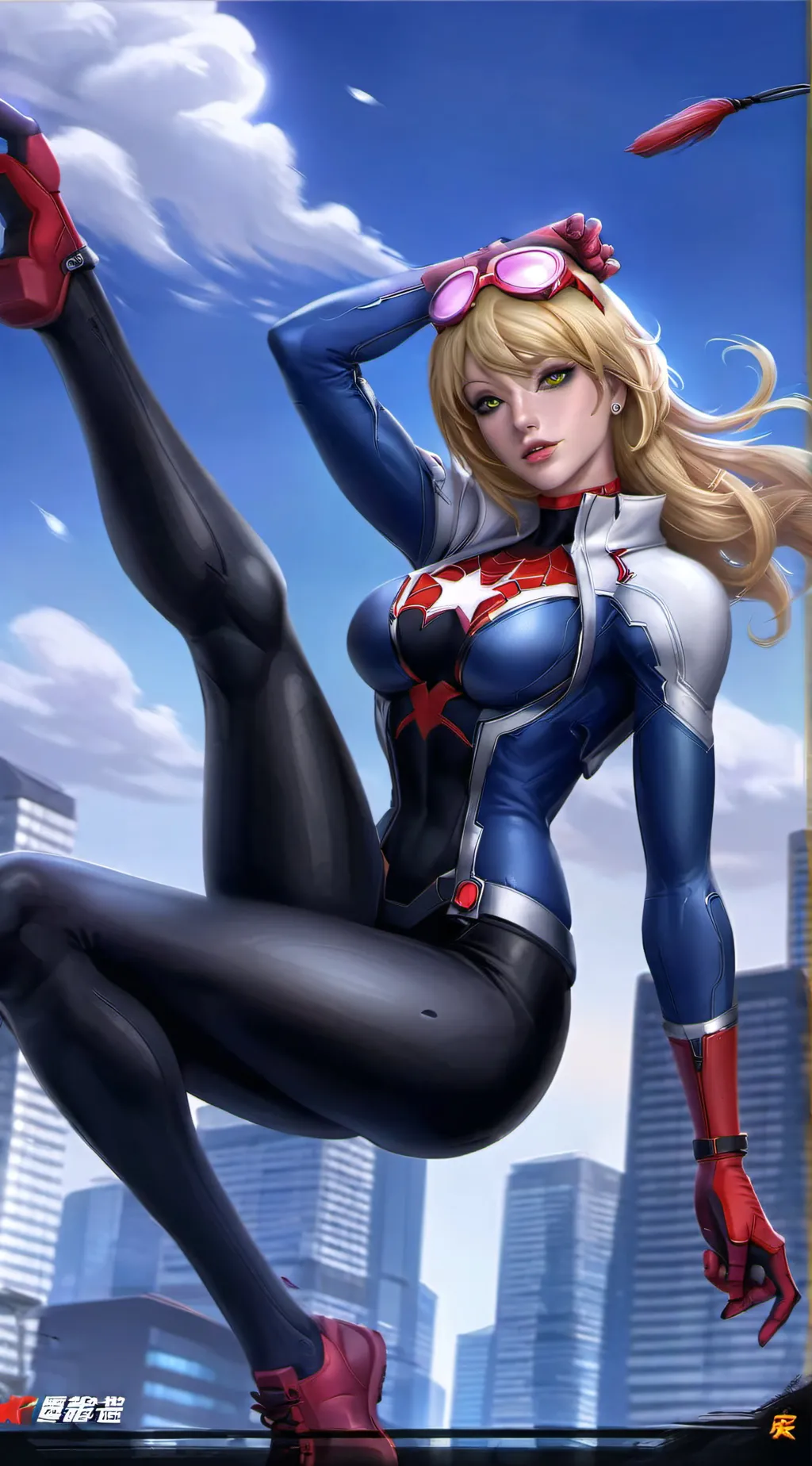 ai character: Gwen Stacy background