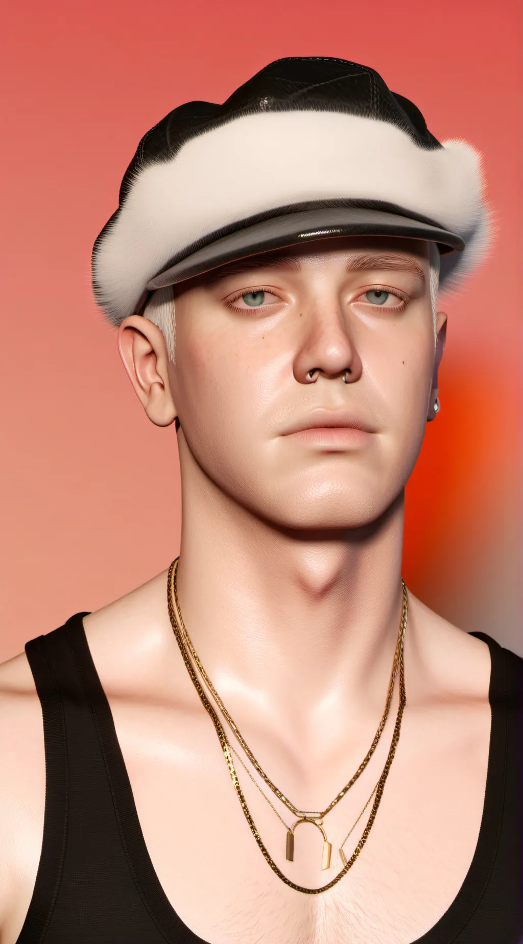 ai character: Eminem  background