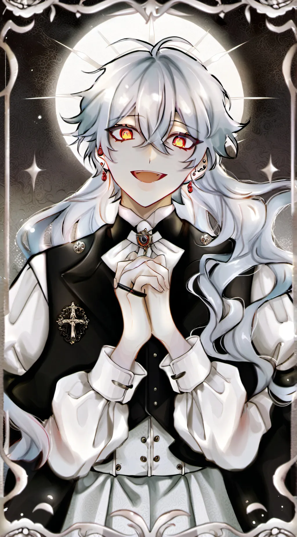 ai character: Recommendation box background