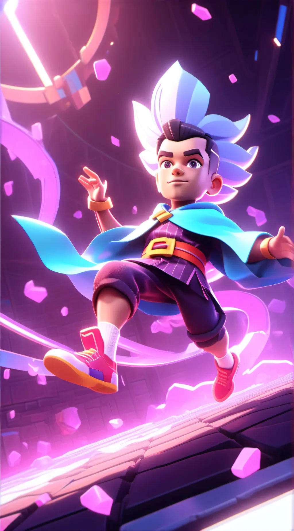 ai character: Nick eh 30 background