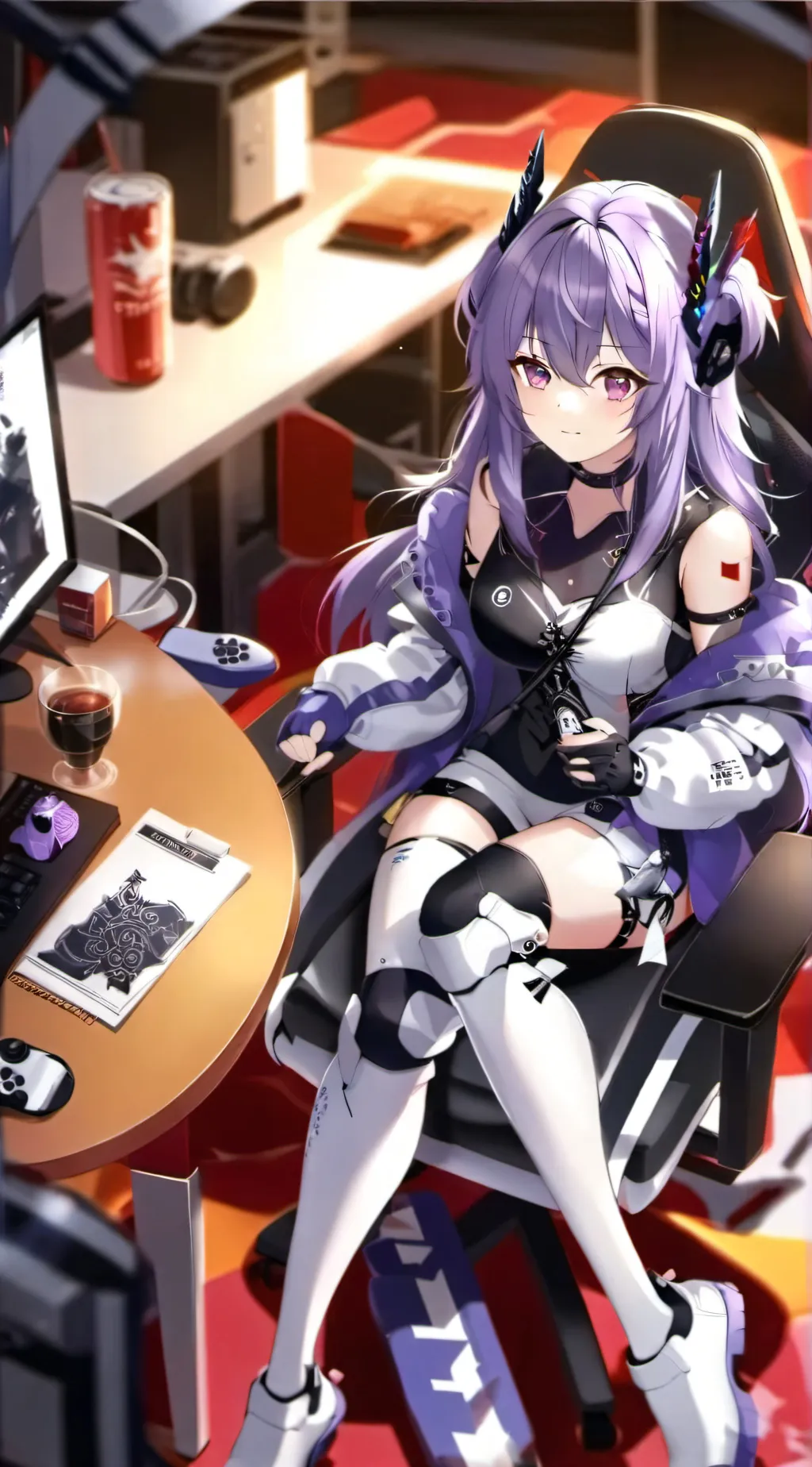 ai character: Necal background