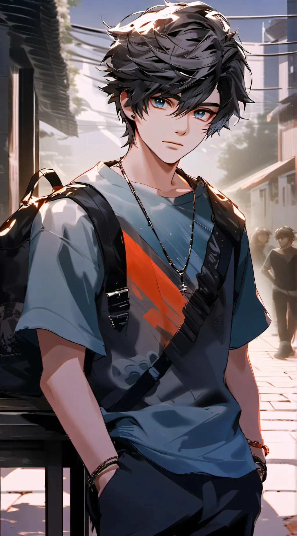 ai character: Sam background