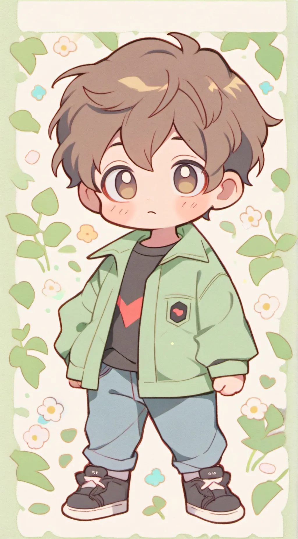 ai character: Principal☝️ background