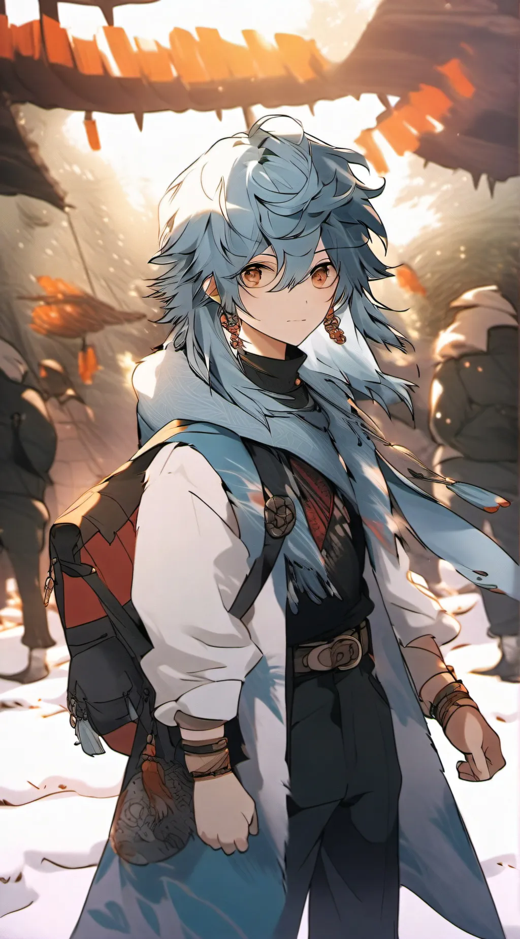 ai character: Nolan background