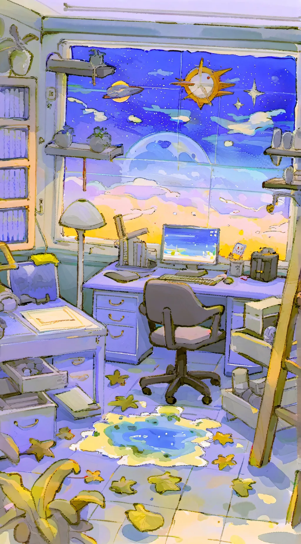 ai character: scp ua✨✨ background