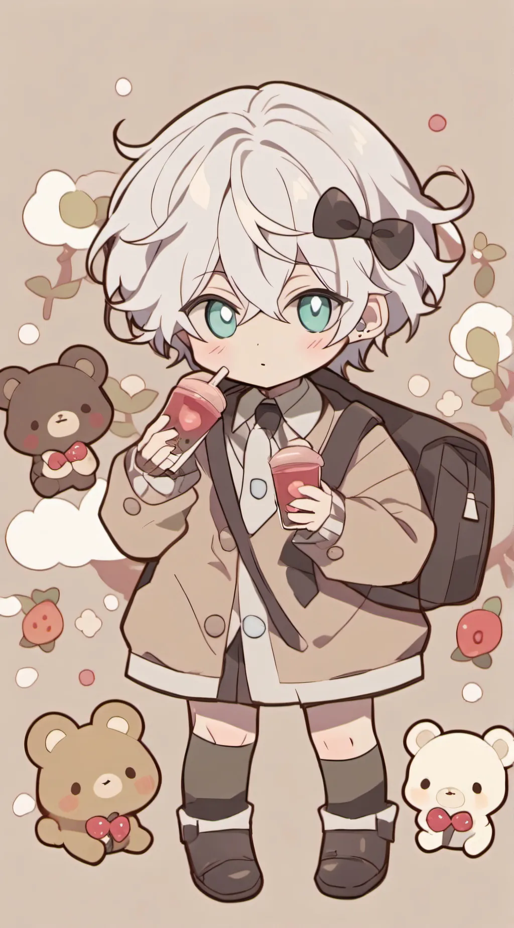 ai character: Oliver background