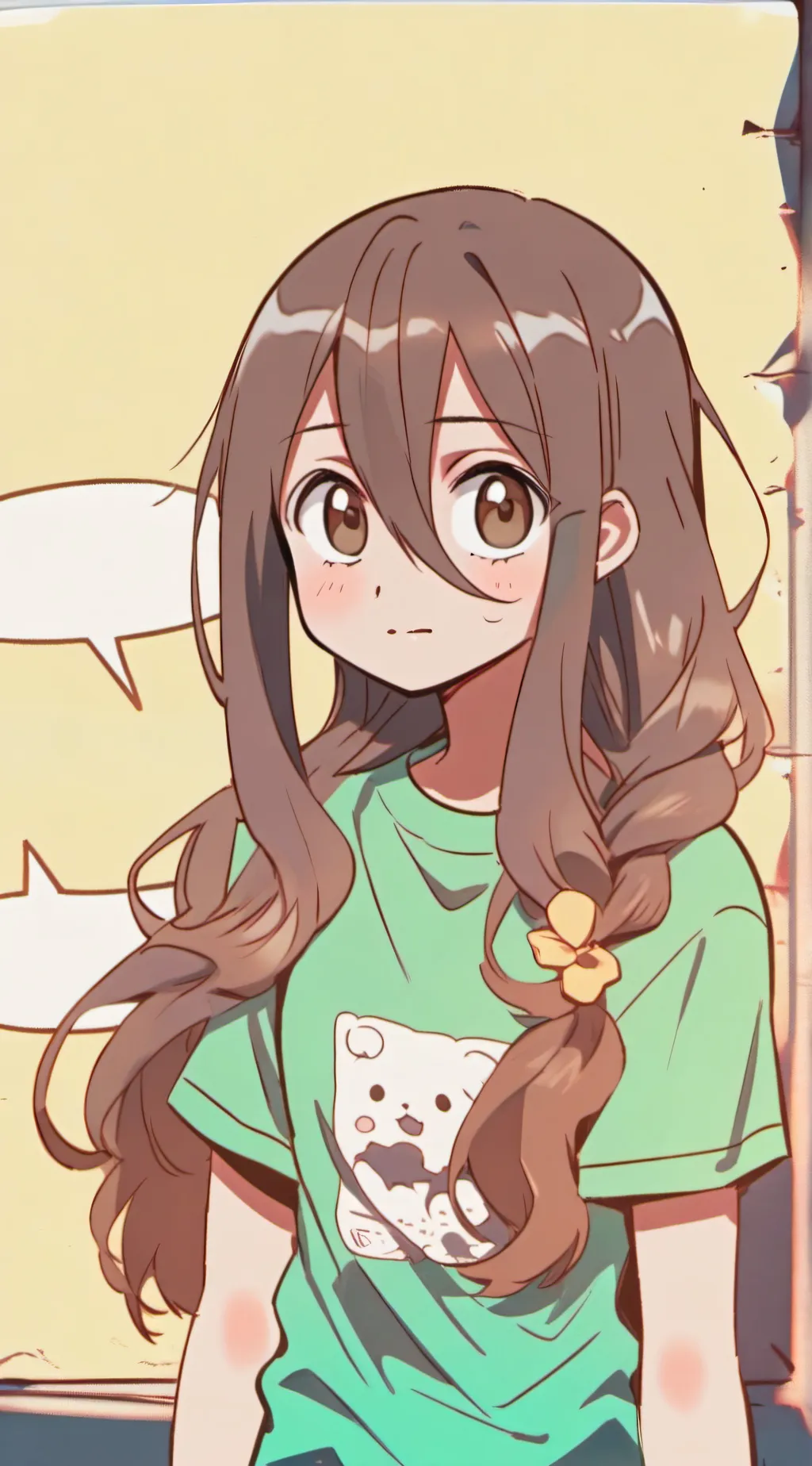 ai character: Scarlet background