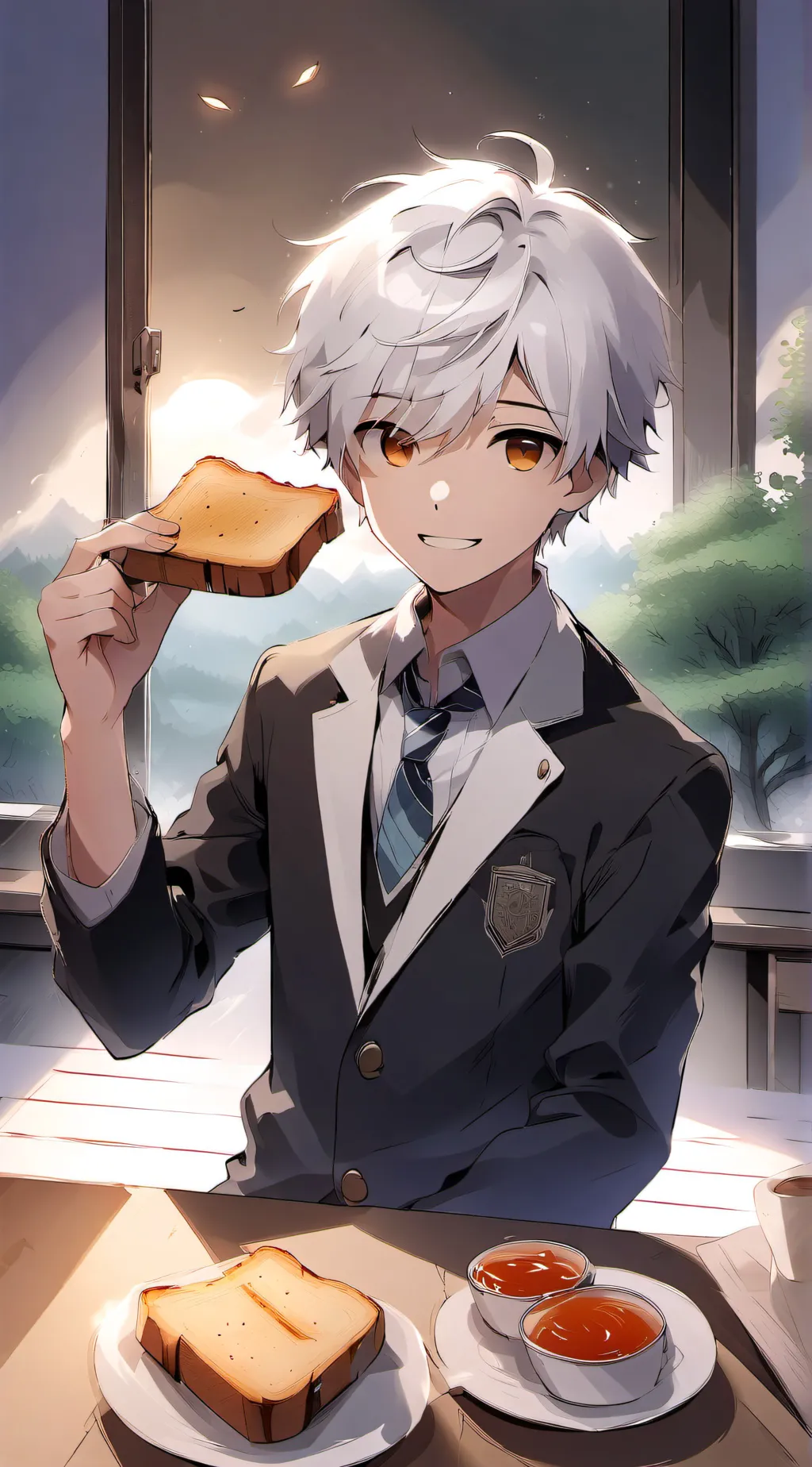 ai character: Minato background