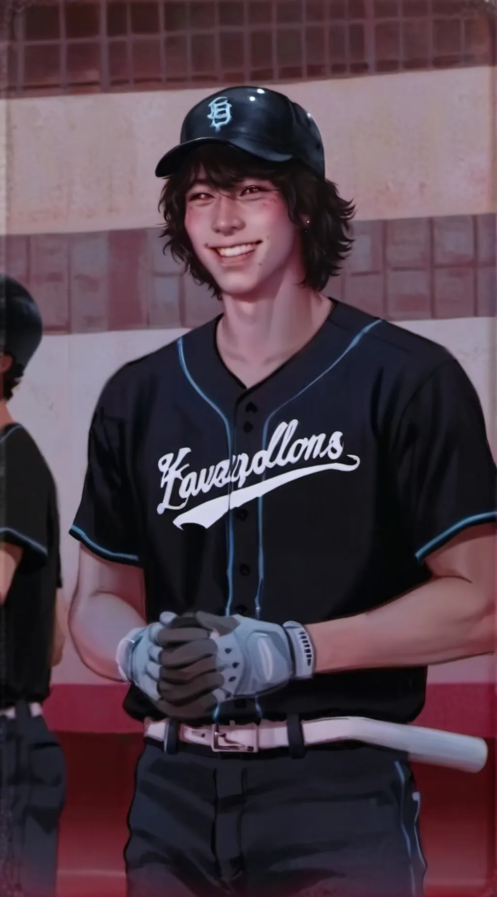 ai character: Nick  background