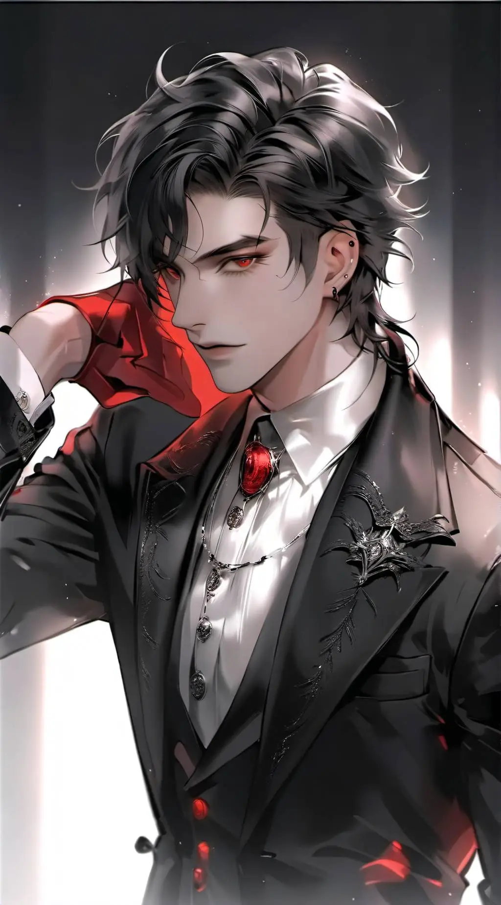 ai character: 🍒♠︎Aden  Waves♠︎🍒 background