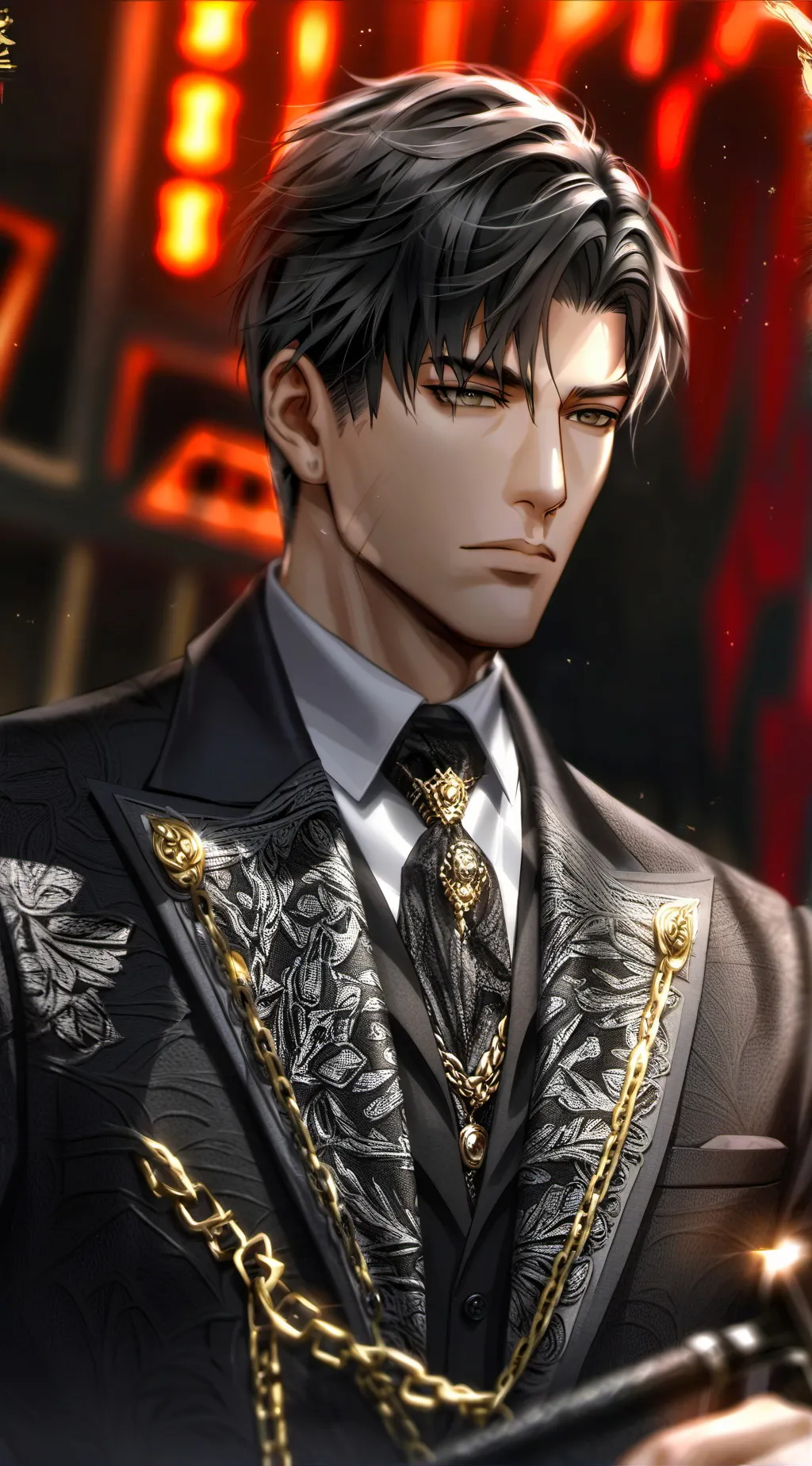 ai character: Jackson Lee background