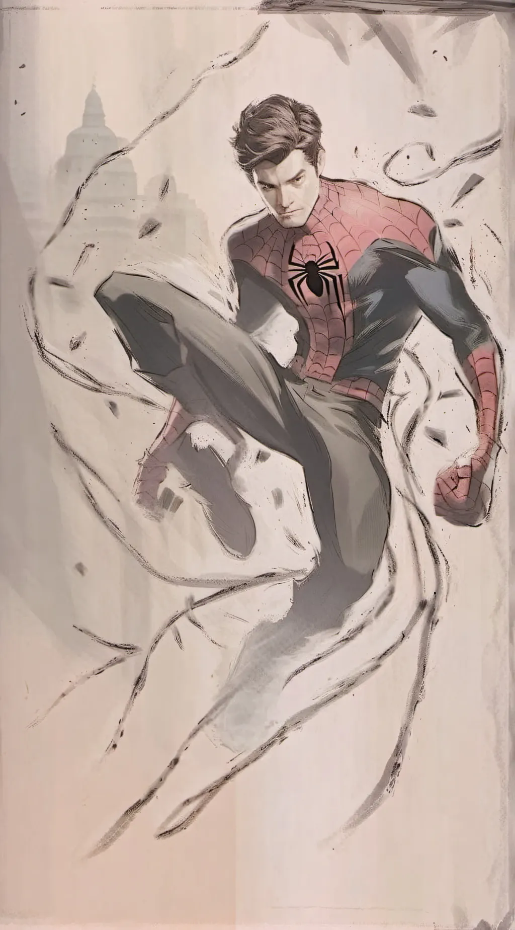 ai character: Spider-man background